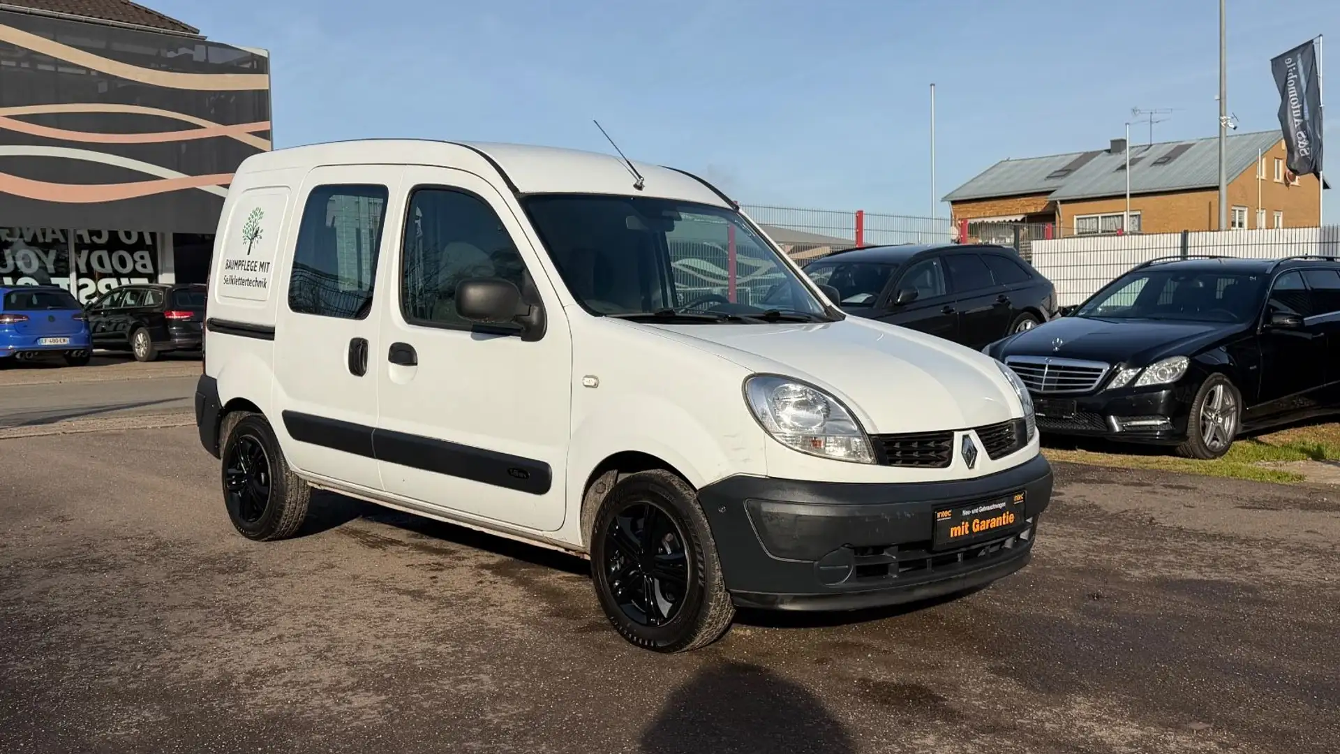 Renault Kangoo Rapid 1.6i Extra LKW Zul. Erdgas+Klima Weiß - 2