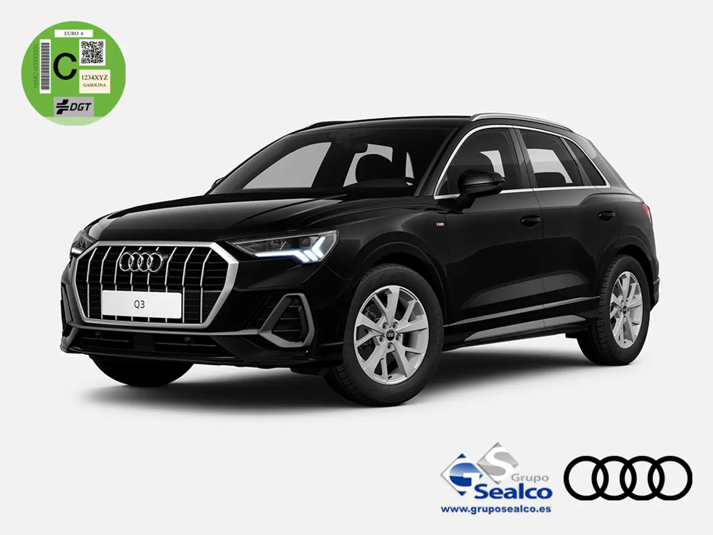 Audi Q3 35 TDI S line S tronic 110kW Noir - 1