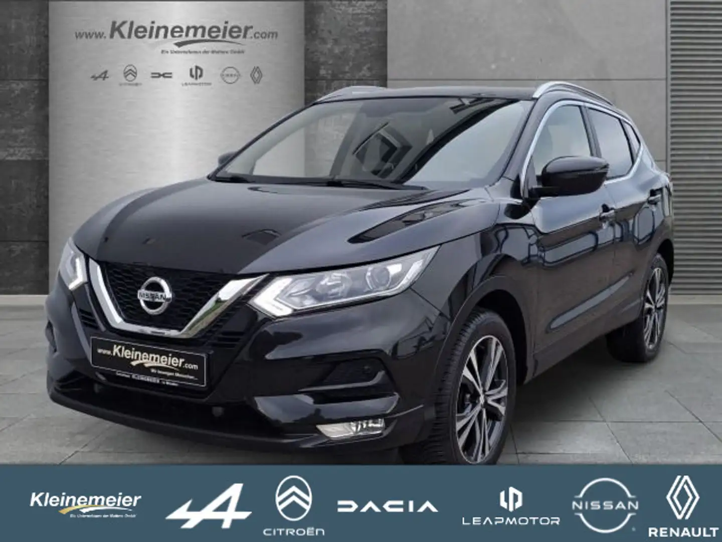 Nissan Qashqai 1.3 DIG-T Visia 4x2*AHK abnehmbar*RFK*PD Noir - 1