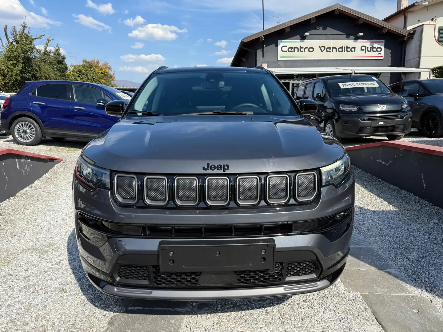 Jeep Compass 1.6 MTJ 130cav S *PACK*BLACK*PRONTA*CONSEGNA* Grigio - 2