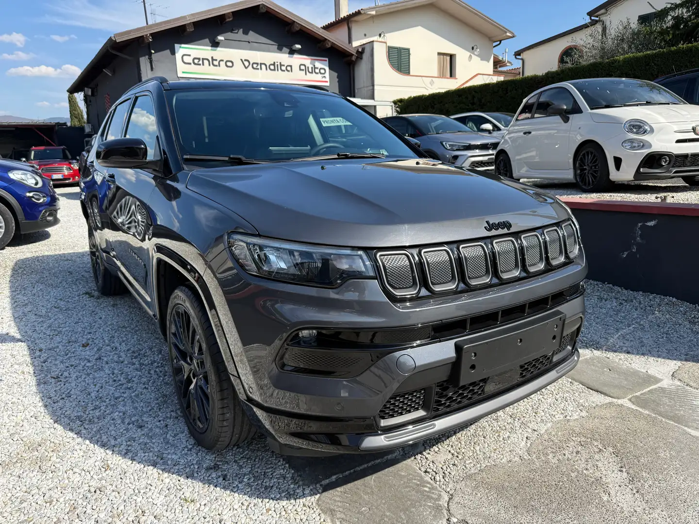 Jeep Compass 1.6 MTJ 130cav S *PACK*BLACK*PRONTA*CONSEGNA* Grigio - 1