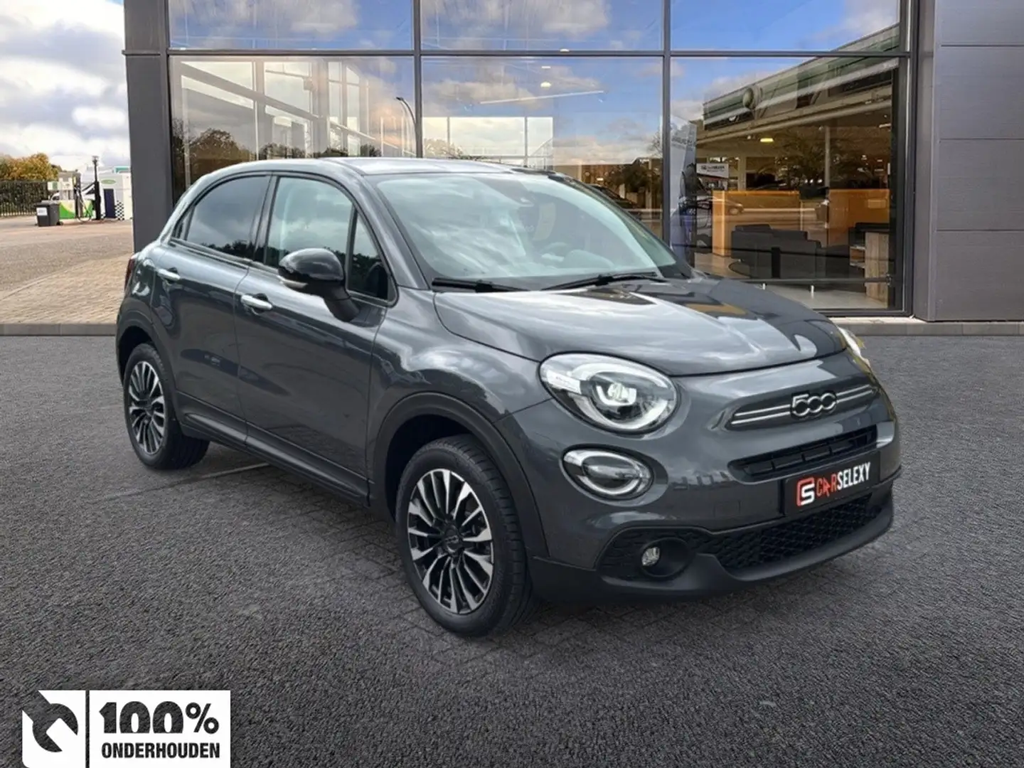 Fiat 500X 1.5 Hybrid 130pk DCT7 RED | Camera | Climate contr Grijs - 1
