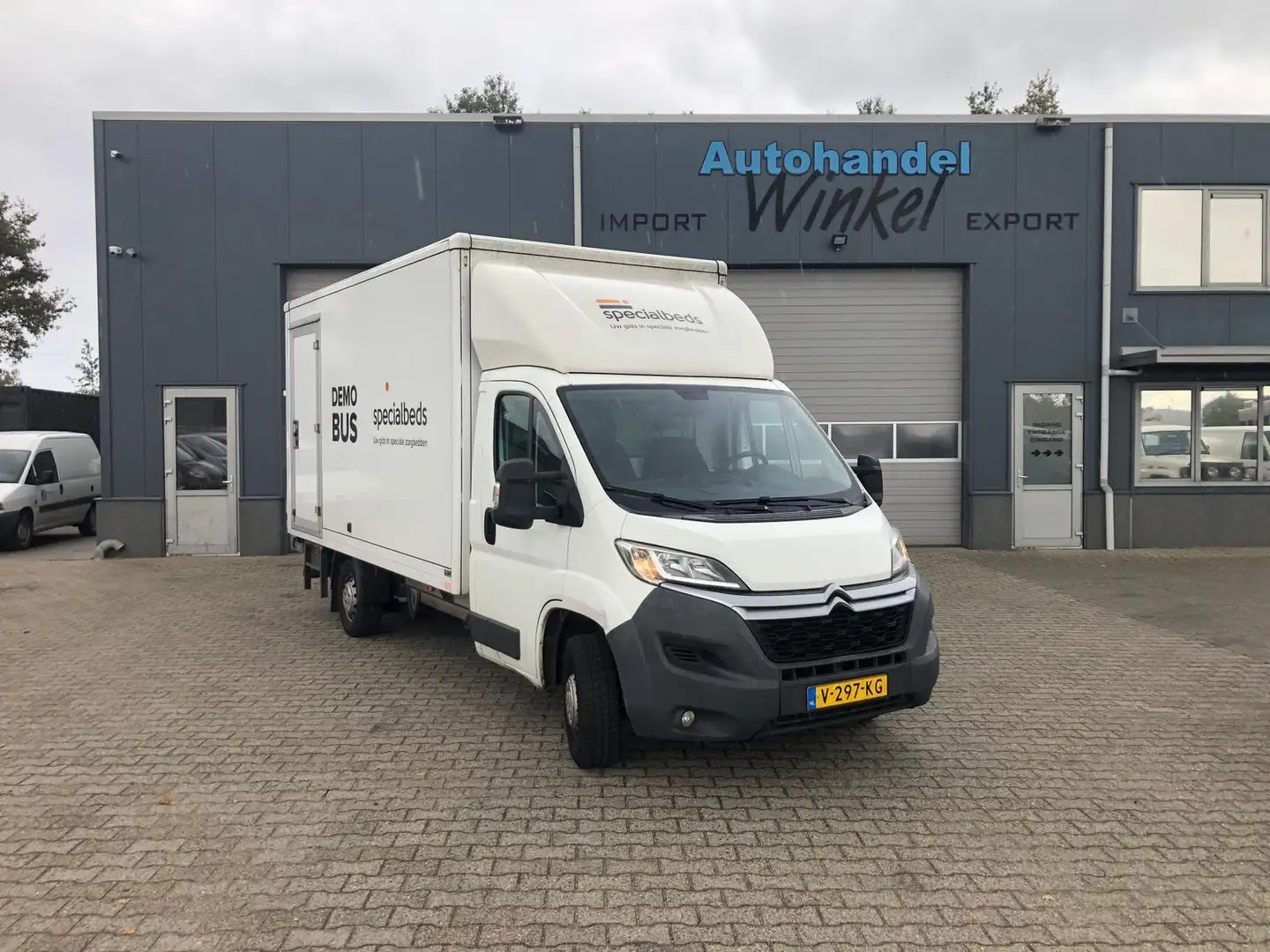 Citroen Jumper 35 KOFFER + LIFT, AIRCO Wit - 1