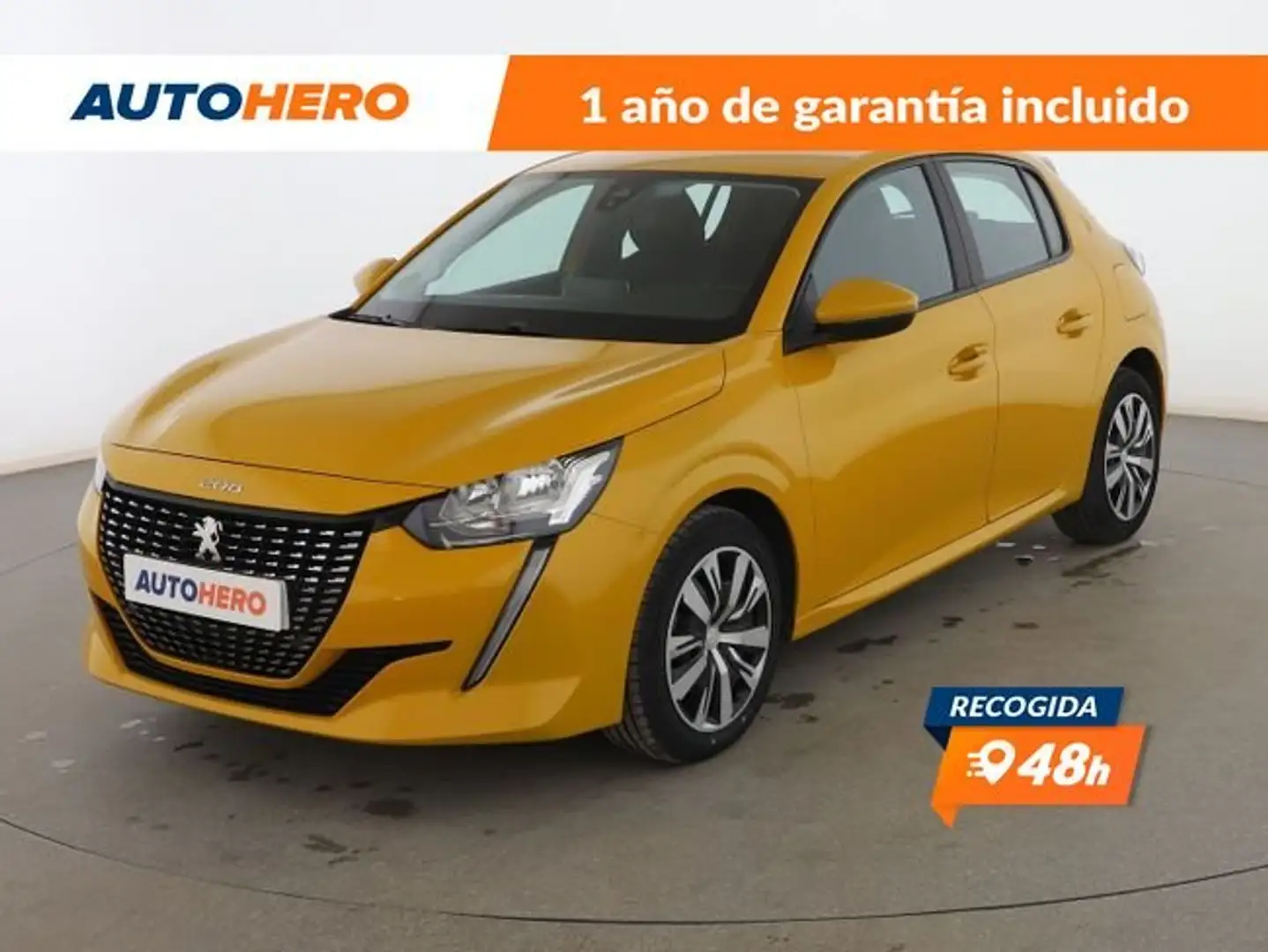 Peugeot 208 1.2 Puretech S&S Active 100 Jaune - 1