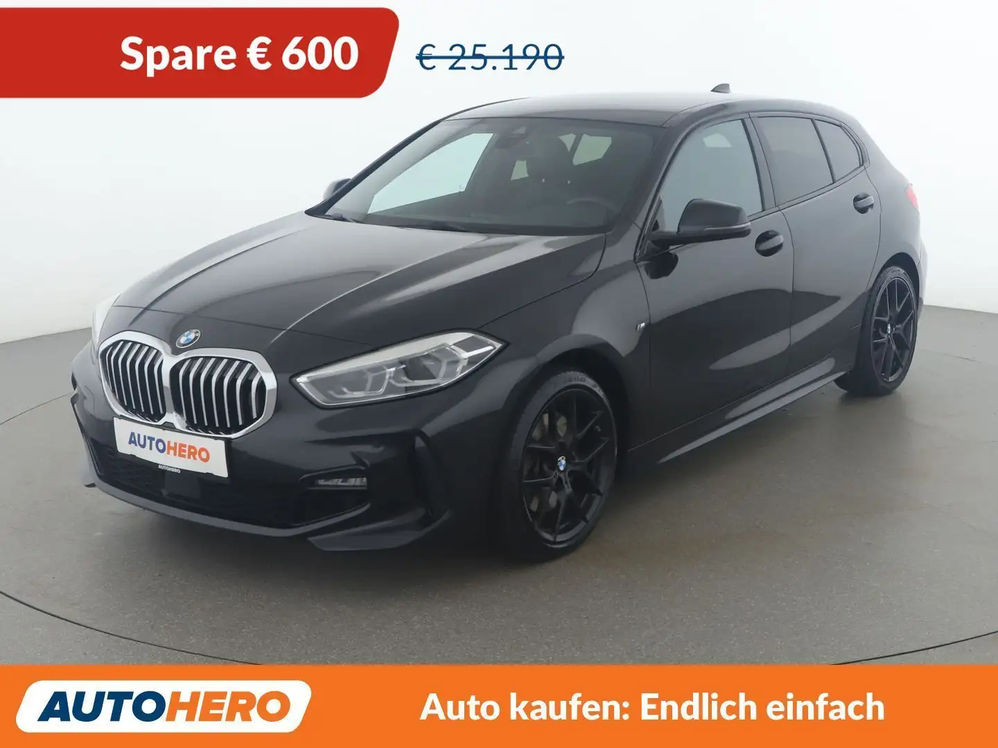 BMW 120 120i M Sport Schwarz - 1