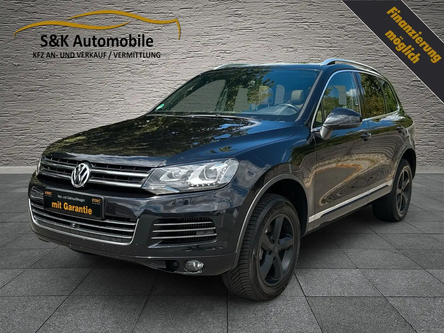 Volkswagen Touareg V6 TDI ABT Exclusive/PANO/AHK/SCHECKHEFT Noir - 1