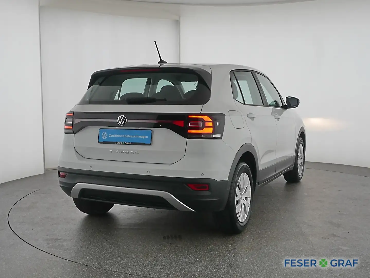 Volkswagen T-Cross 1.0 TSI Navi / Sitzheizung / Klima Weiß - 2