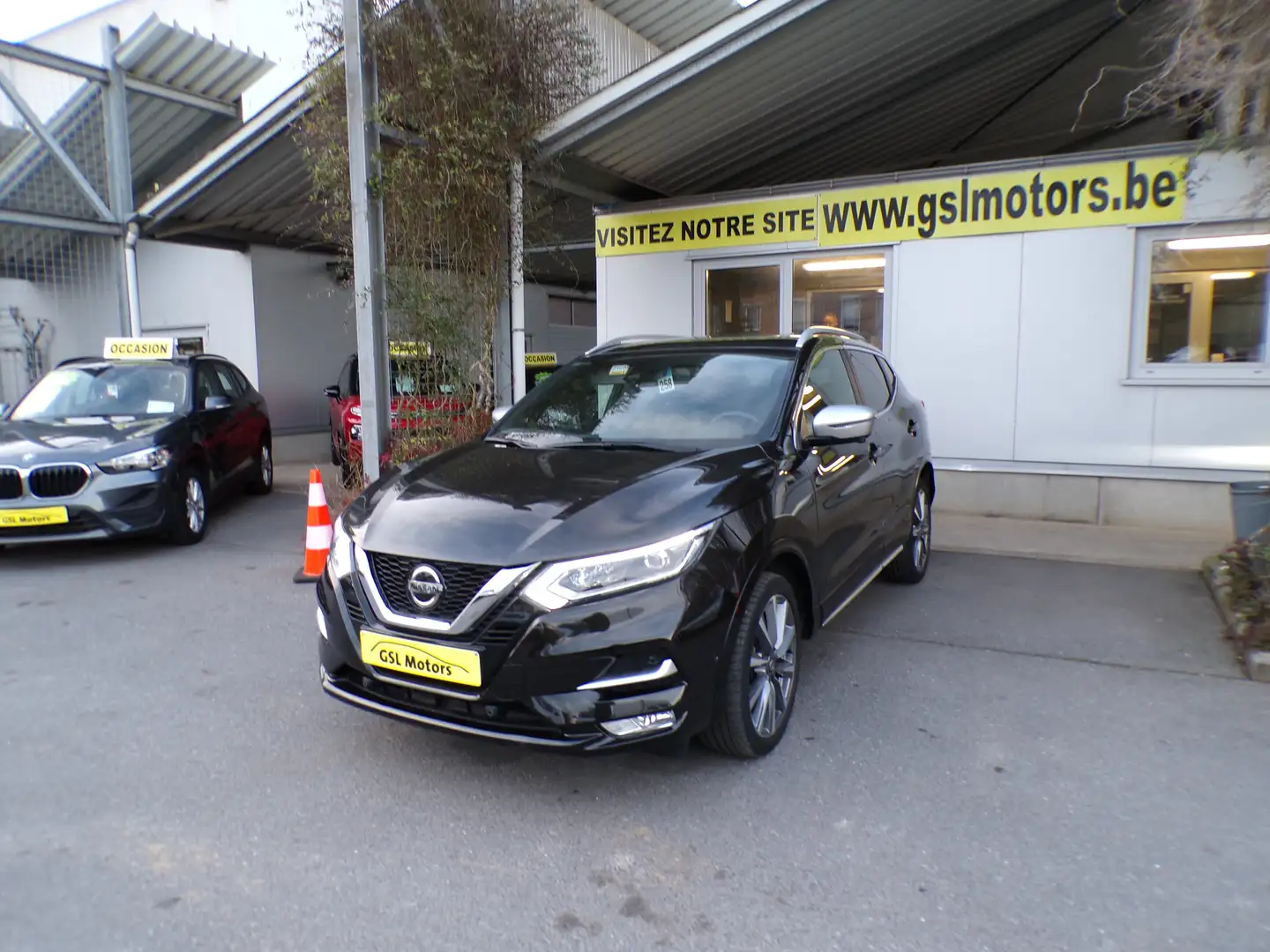 Nissan Qashqai Garantie 3ans 1.3DiG-T 140cv Noir11/20 69312km GPS Schwarz - 1