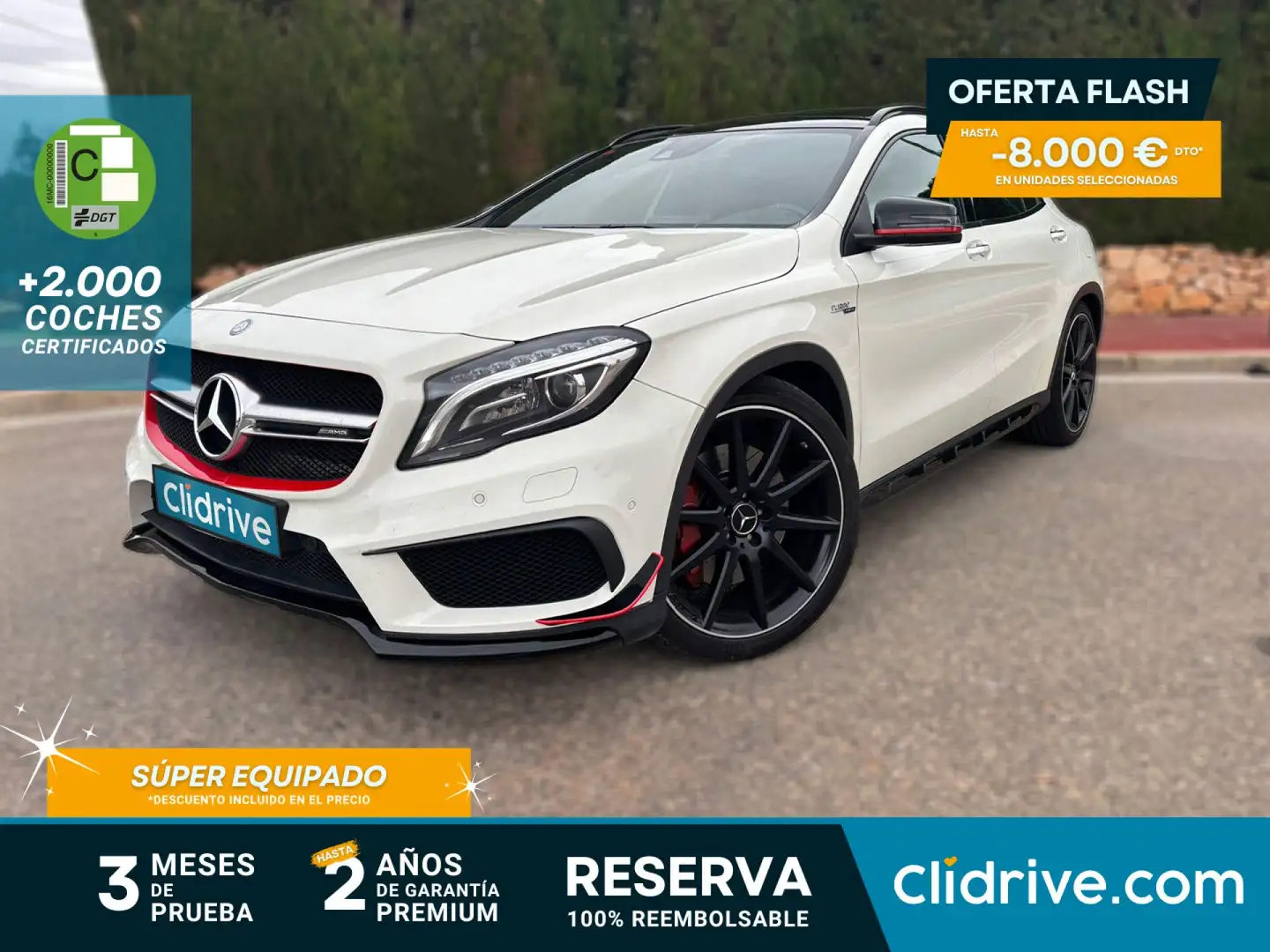 Mercedes-Benz GLA 45 AMG 4Matic 7-DCT Blanco - 1