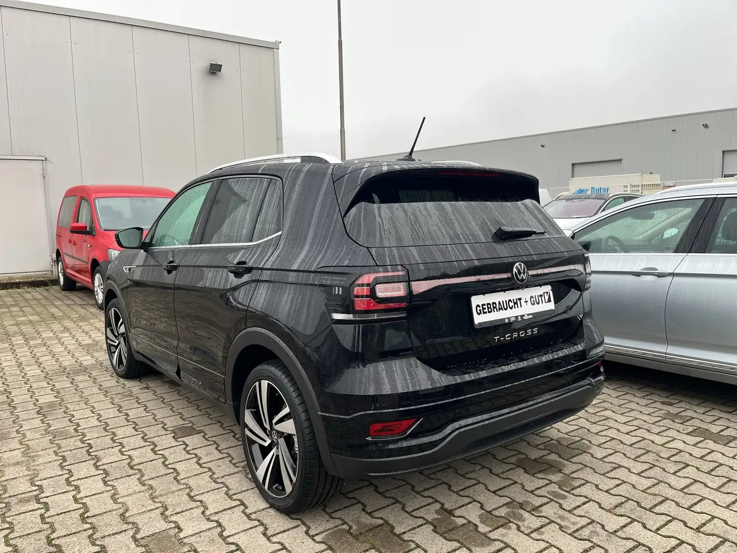 Volkswagen T-Cross 1.0 TSI R Line Navi-Pro Matrix VC LM18 Schwarz - 2