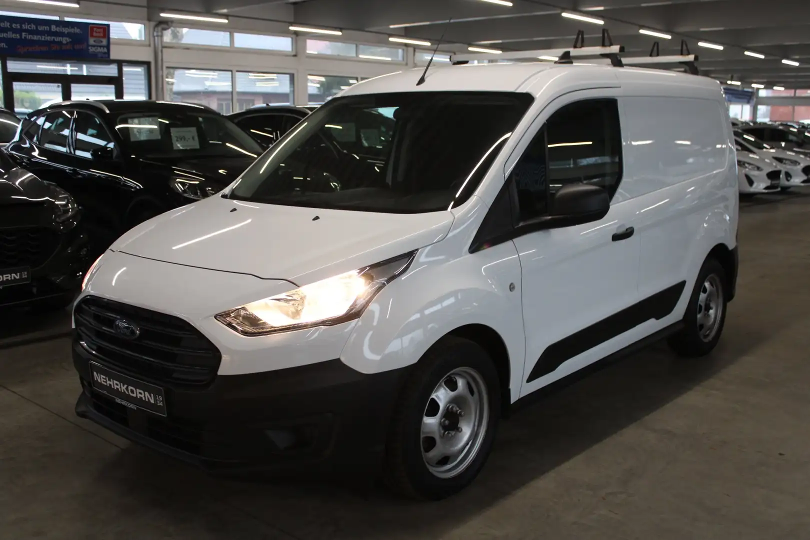 Ford Transit Connect Transit Connect Kasten L1 Dachträger 3-Sitzer Weiß - 2