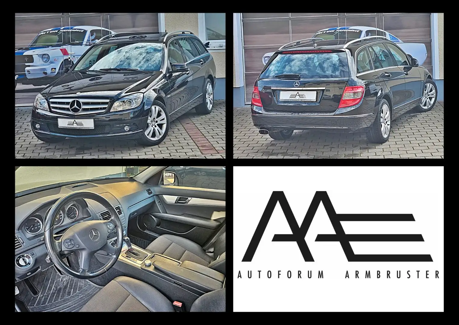 Mercedes-Benz C 180 T Avantgarde *Automatik/Schiebedach* Schwarz - 1