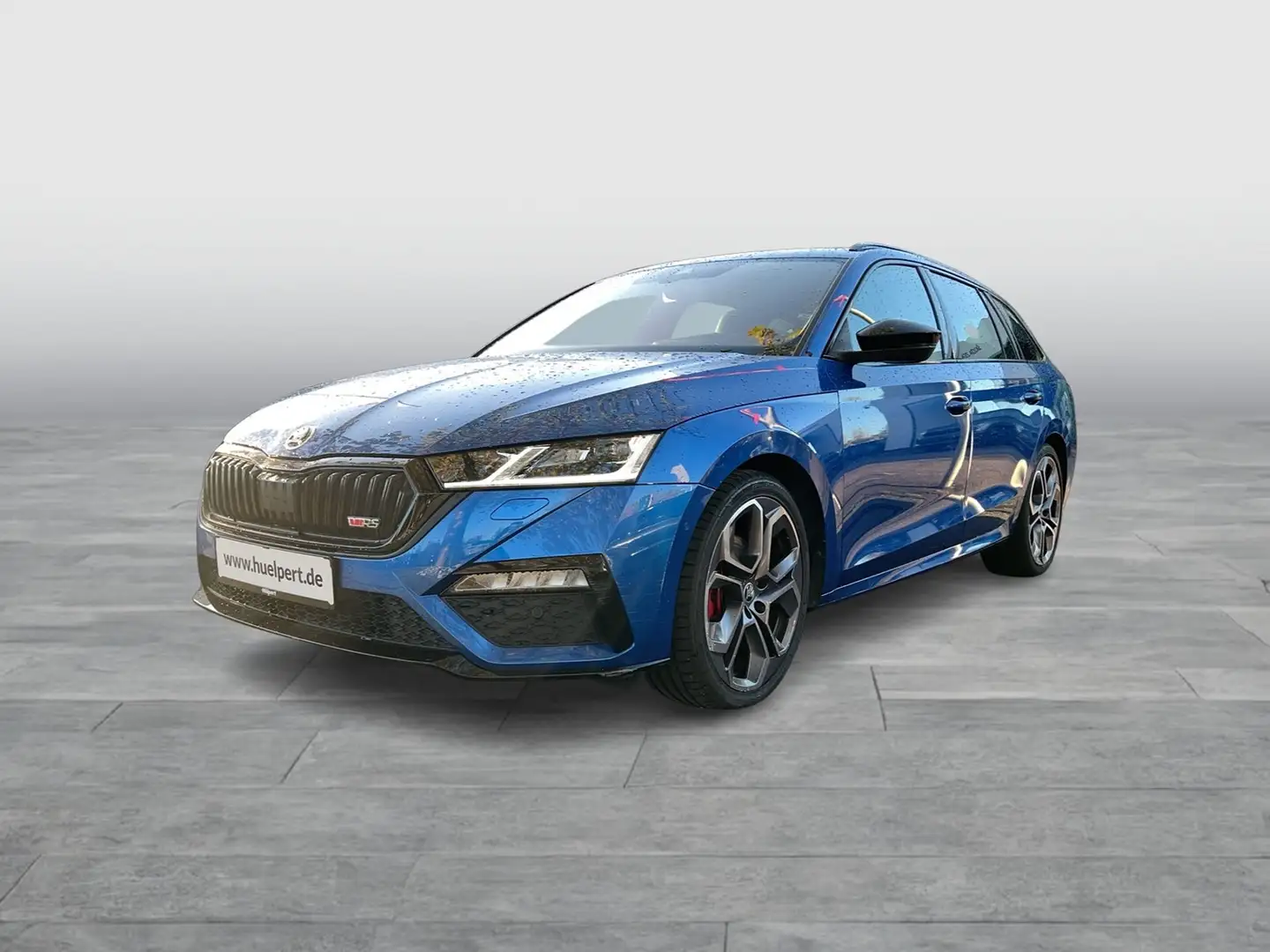 Skoda Octavia Combi 2.0 RS PLUS PANO AHK CAM ACC NAVI Blauw - 2