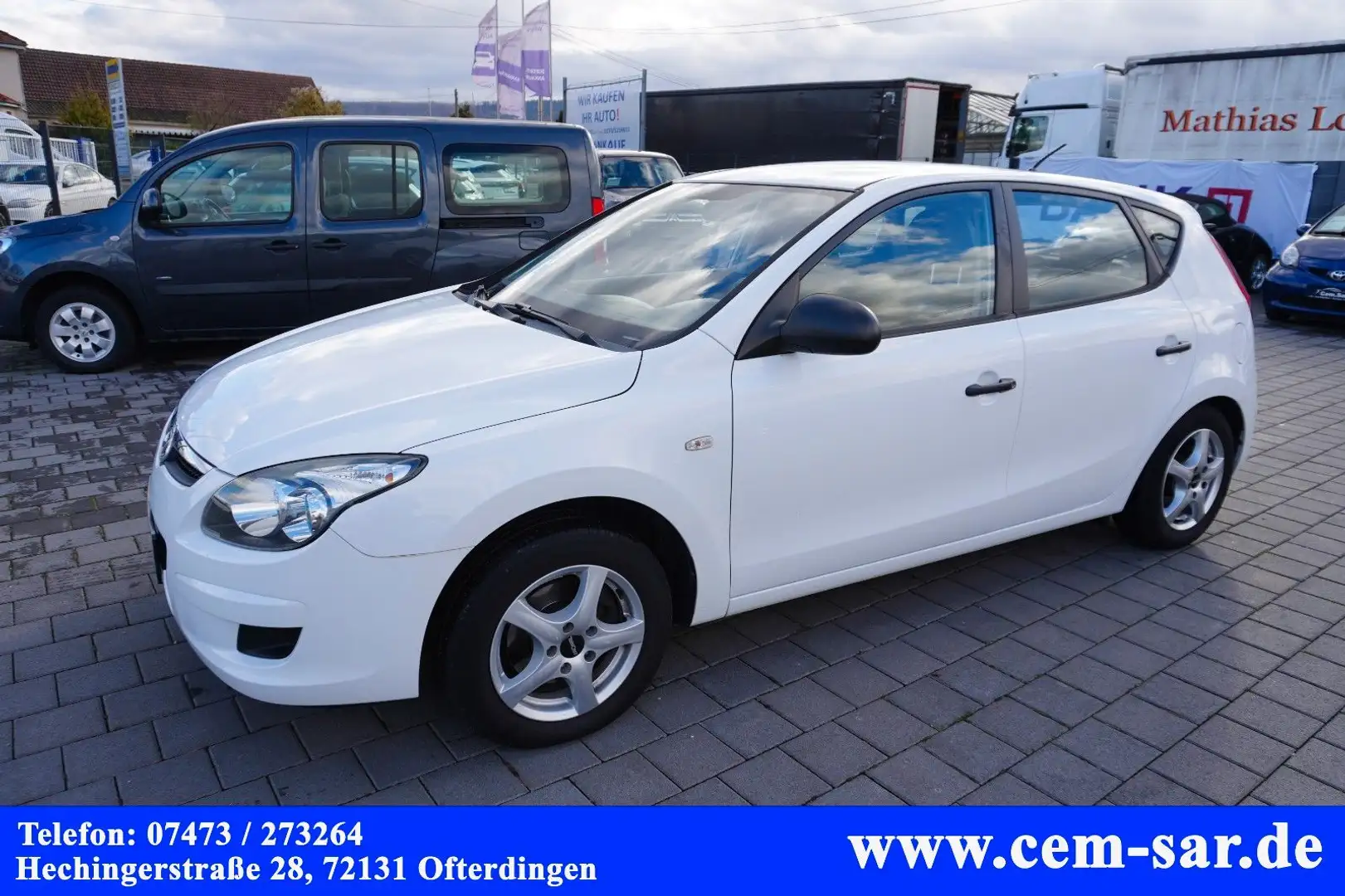 Hyundai i30 *Parktronic*Klima*TÜV & AU NEU* Weiß - 2