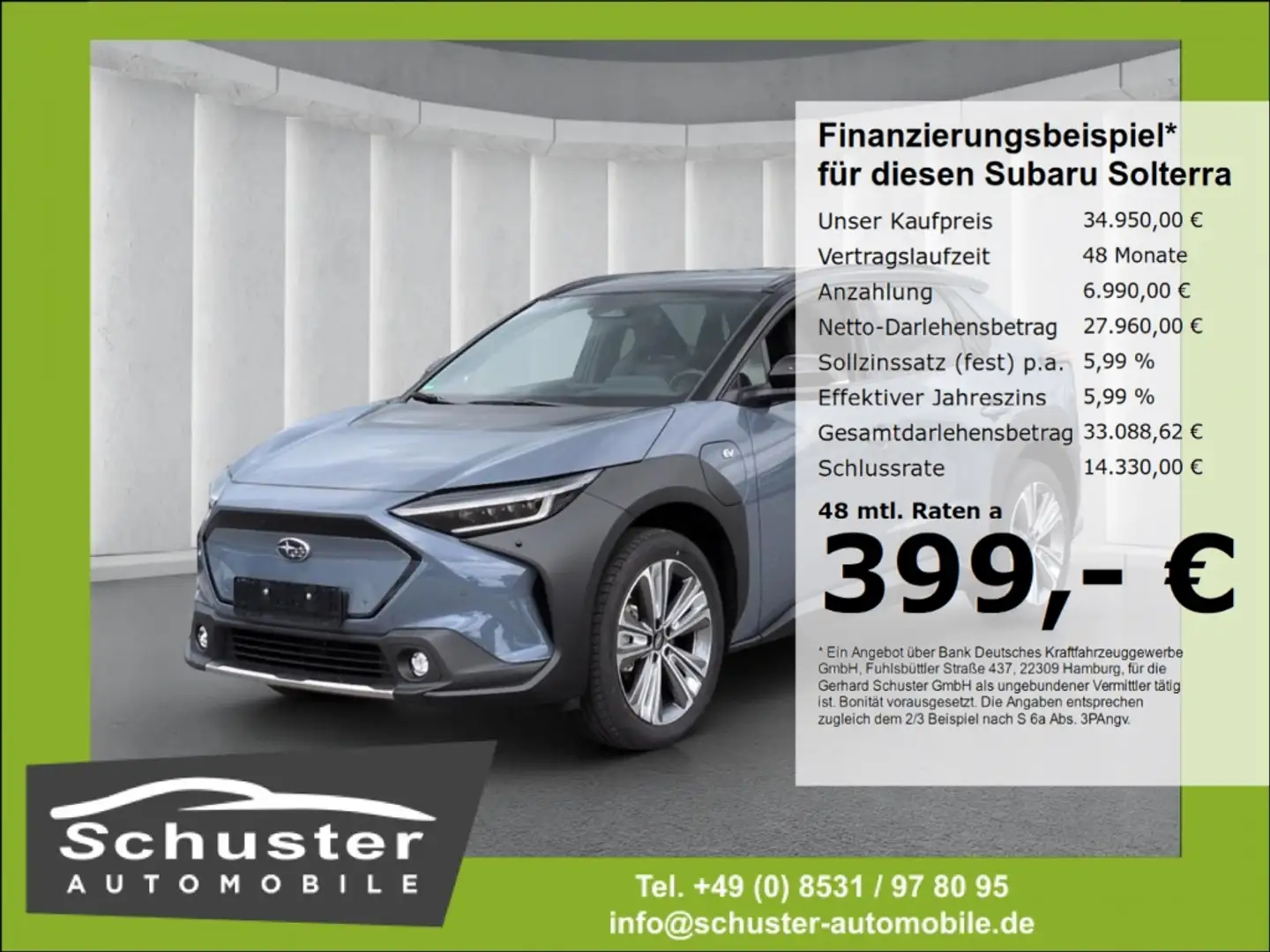 Subaru Solterra AWD Platinum*ACC 360°Ka Leder Harm/Kard Grau - 1