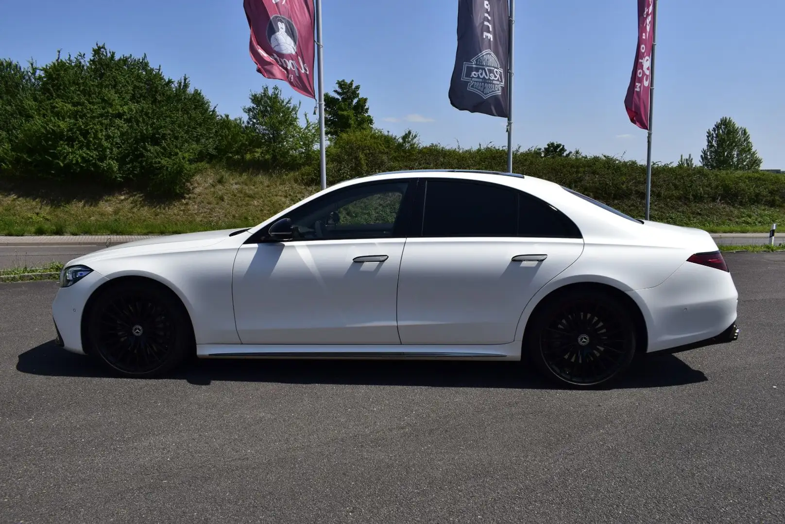 Mercedes-Benz S 580 4M Soft Close/4D Burm/Mass/2xAMG/Nightp Blanc - 2