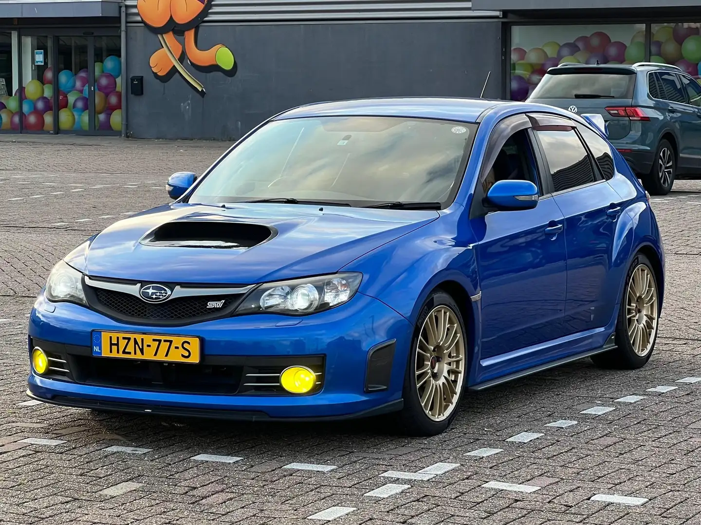 Subaru Impreza WRX STI (JDM) Blauw - 1