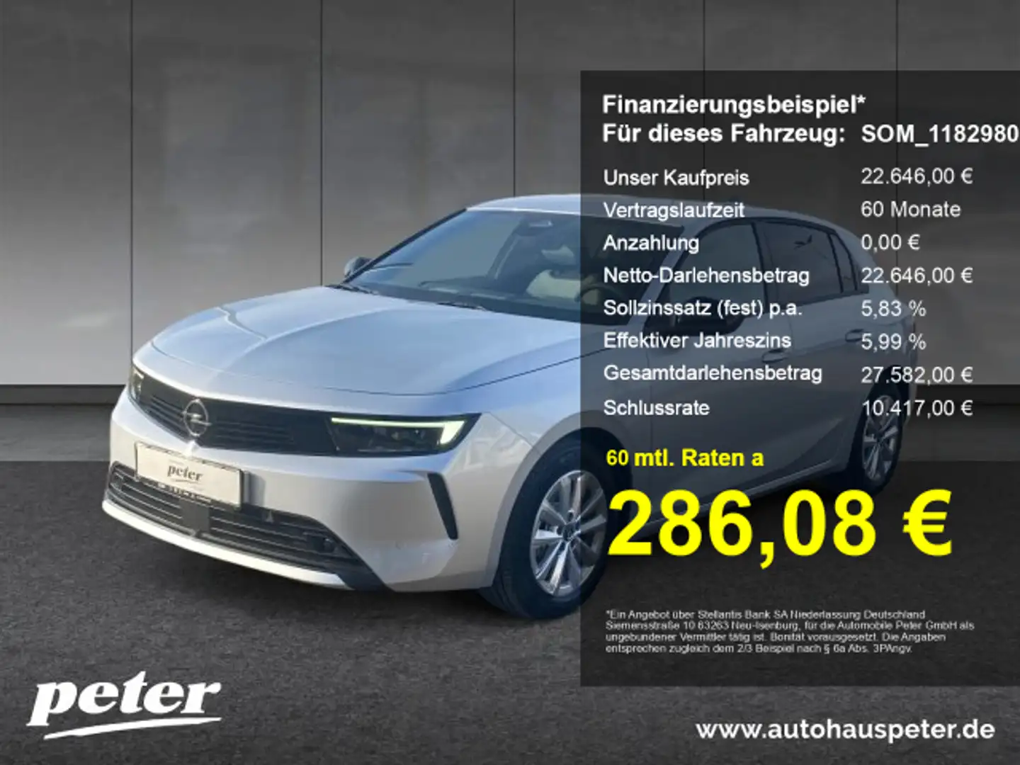 Opel Astra Astra L 1.2 Edition SH EPH AGR (MT6) Verfügbar ab  Gris - 1