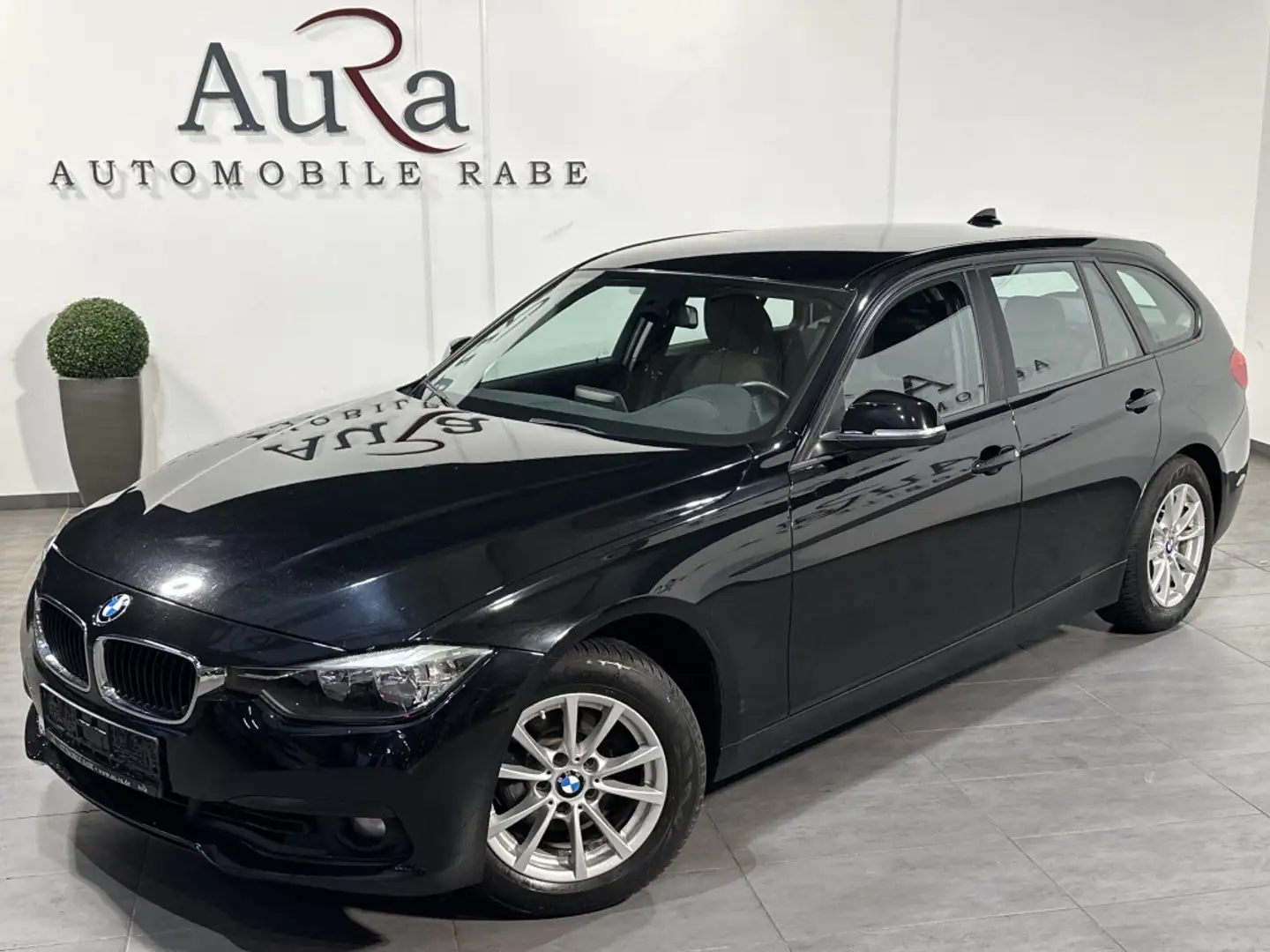 BMW 320 Touring AHK+SHZ+KLIMAAUT+BLUETOOTH+EU6+16Zo Чорний - 1