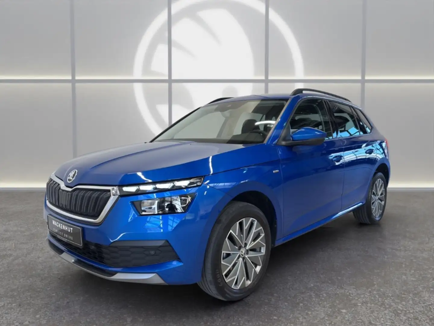 Skoda Kamiq CLEVER 1.5l TSI BUSIN AMUNDSEN+DSG+LED+SHZ Blauw - 1