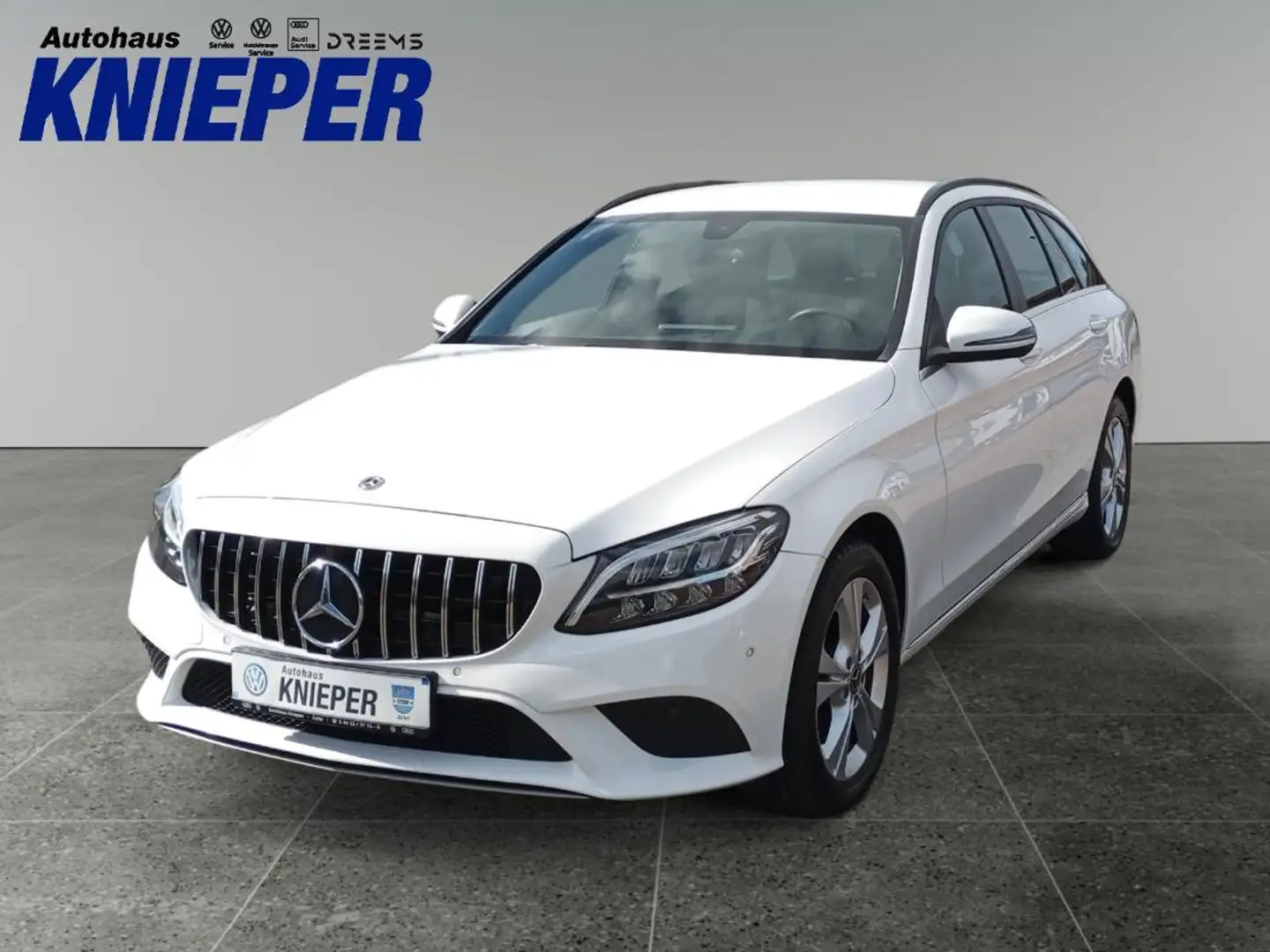 Mercedes-Benz C 200 C 200d T-Modell AHK+PARK-PAKET-BUSINESS PLUS Weiß - 1