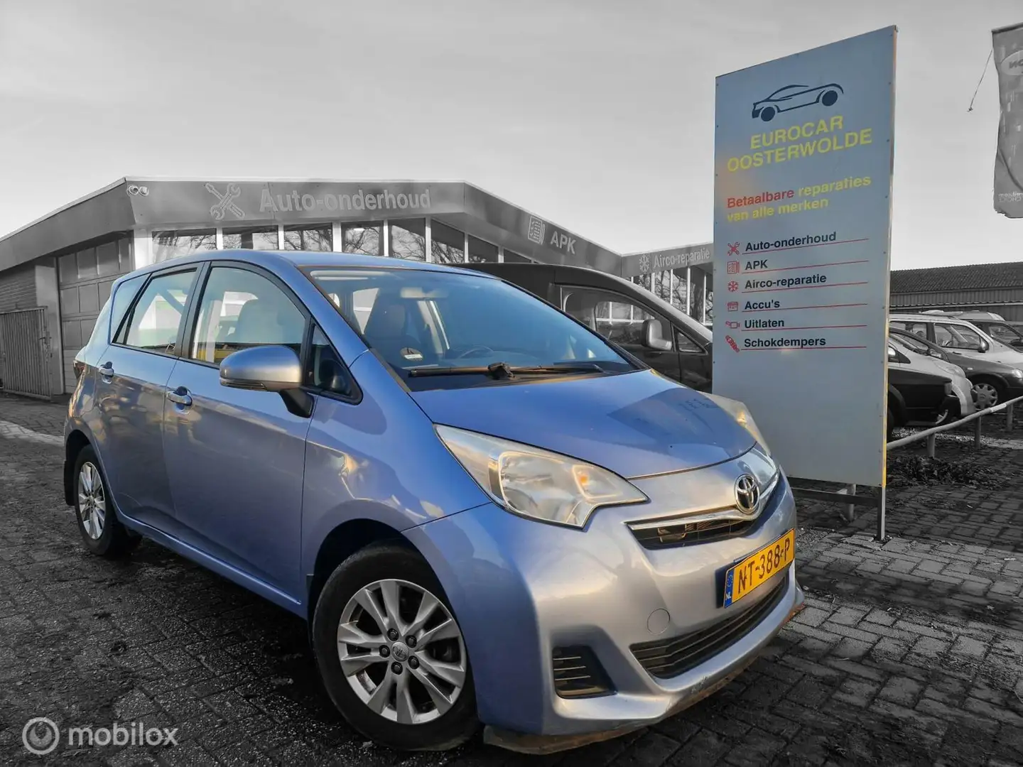 Toyota Verso-S 1.3 VVT-i AIRCO//NWE KOPPELING//NWE APK Albastru - 1