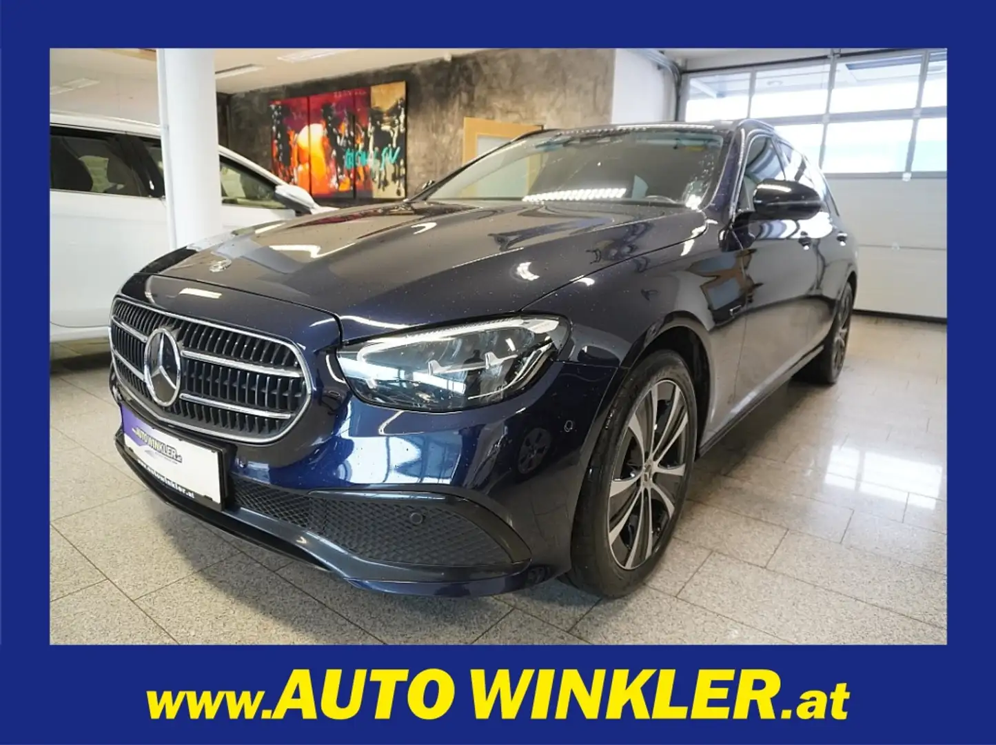 Mercedes-Benz E 300 e PHEV T Aut. MY22/AHV/LED/ACC Blau - 1