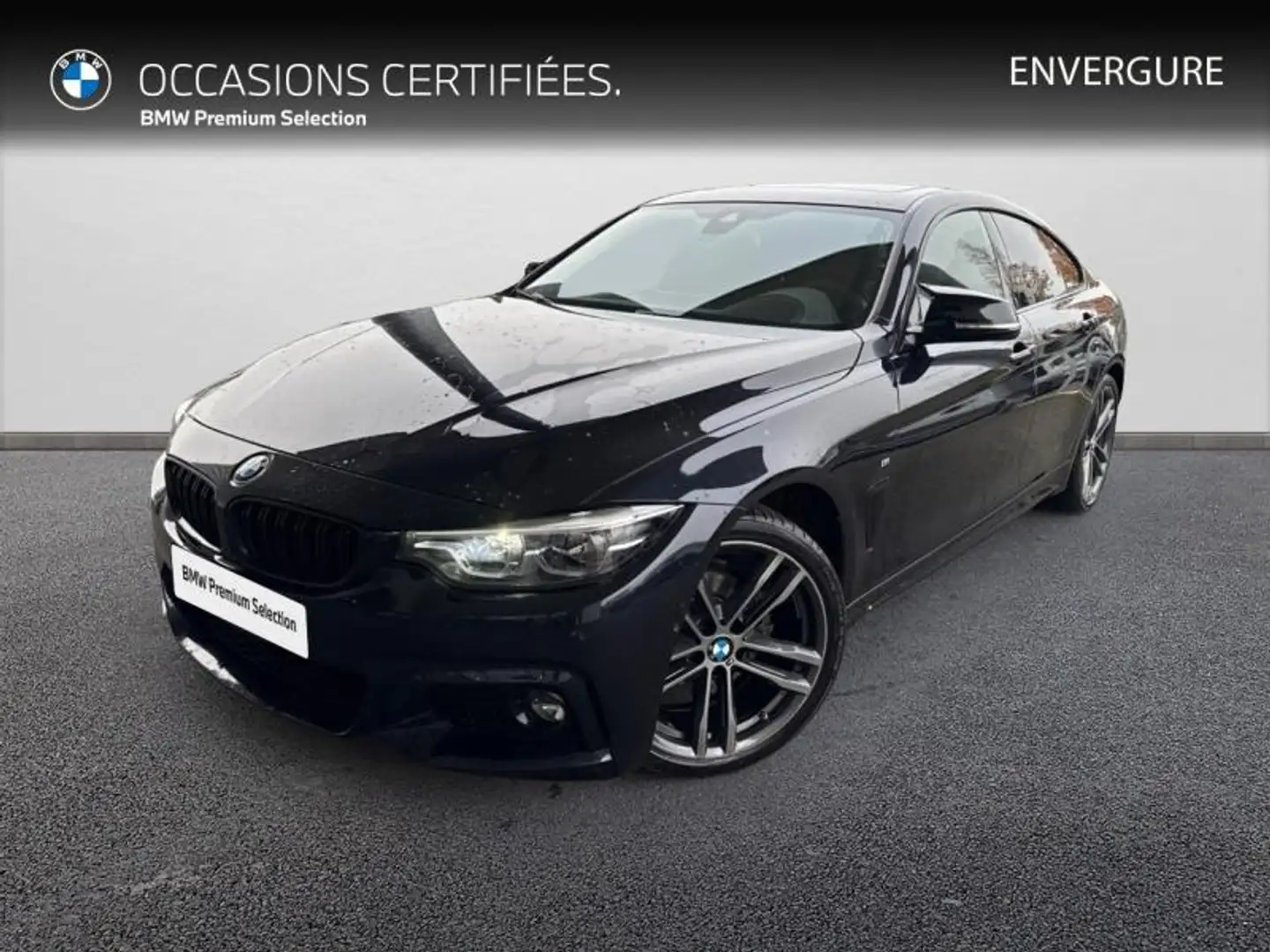 BMW 418 418dA 150ch M Sport 119g Noir - 1