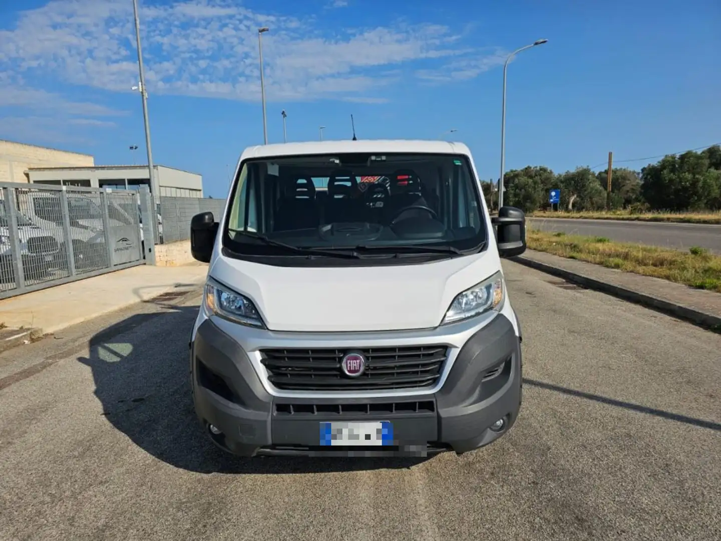 Fiat Ducato 35 2.3 MJT 130CV PM CABINATO MAXI CON GRU FASSI Weiß - 2