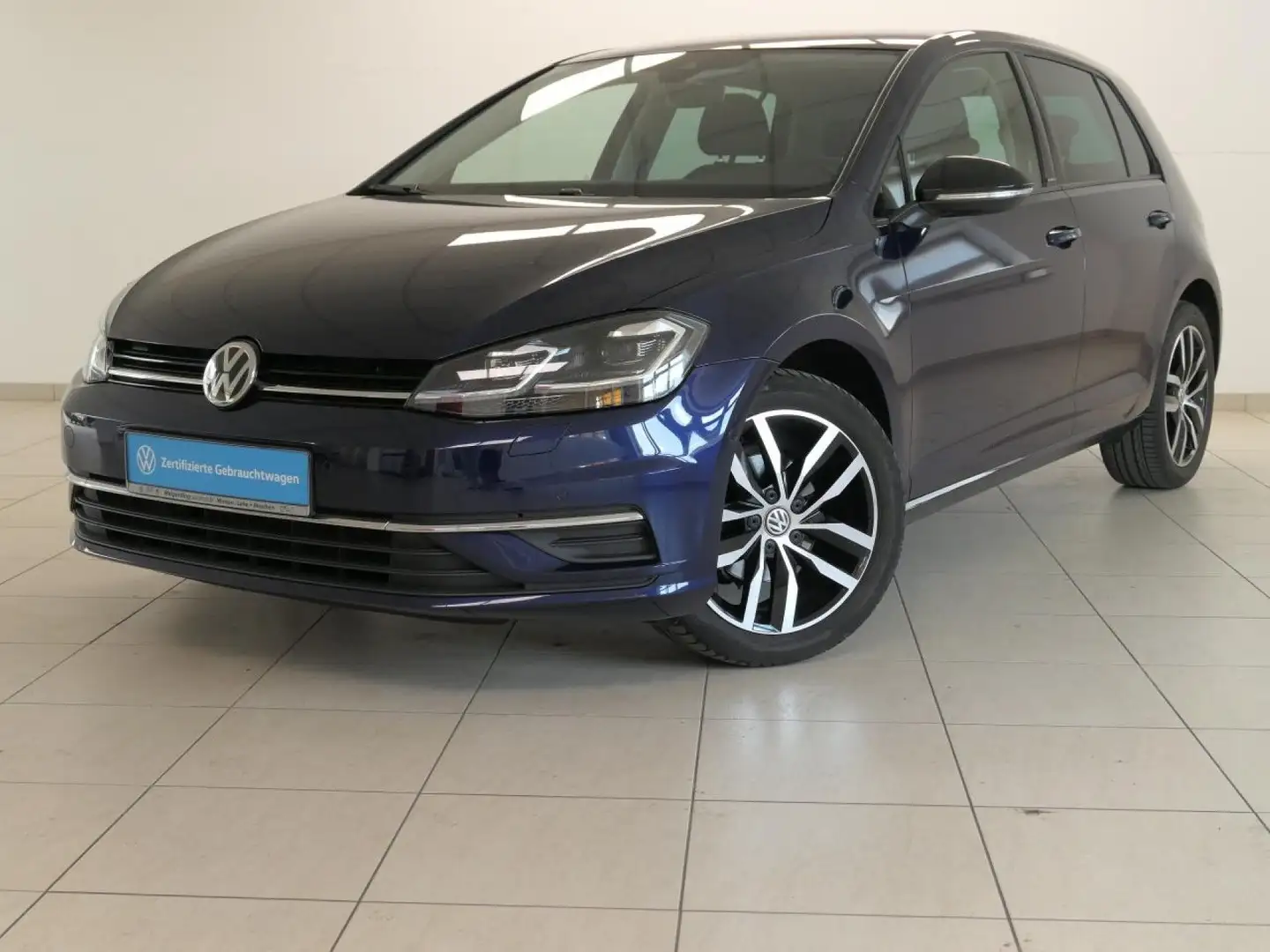Volkswagen Golf VII 1.0 TSI IQ.Drive Bluetooth Navi LED Klima Blau - 2