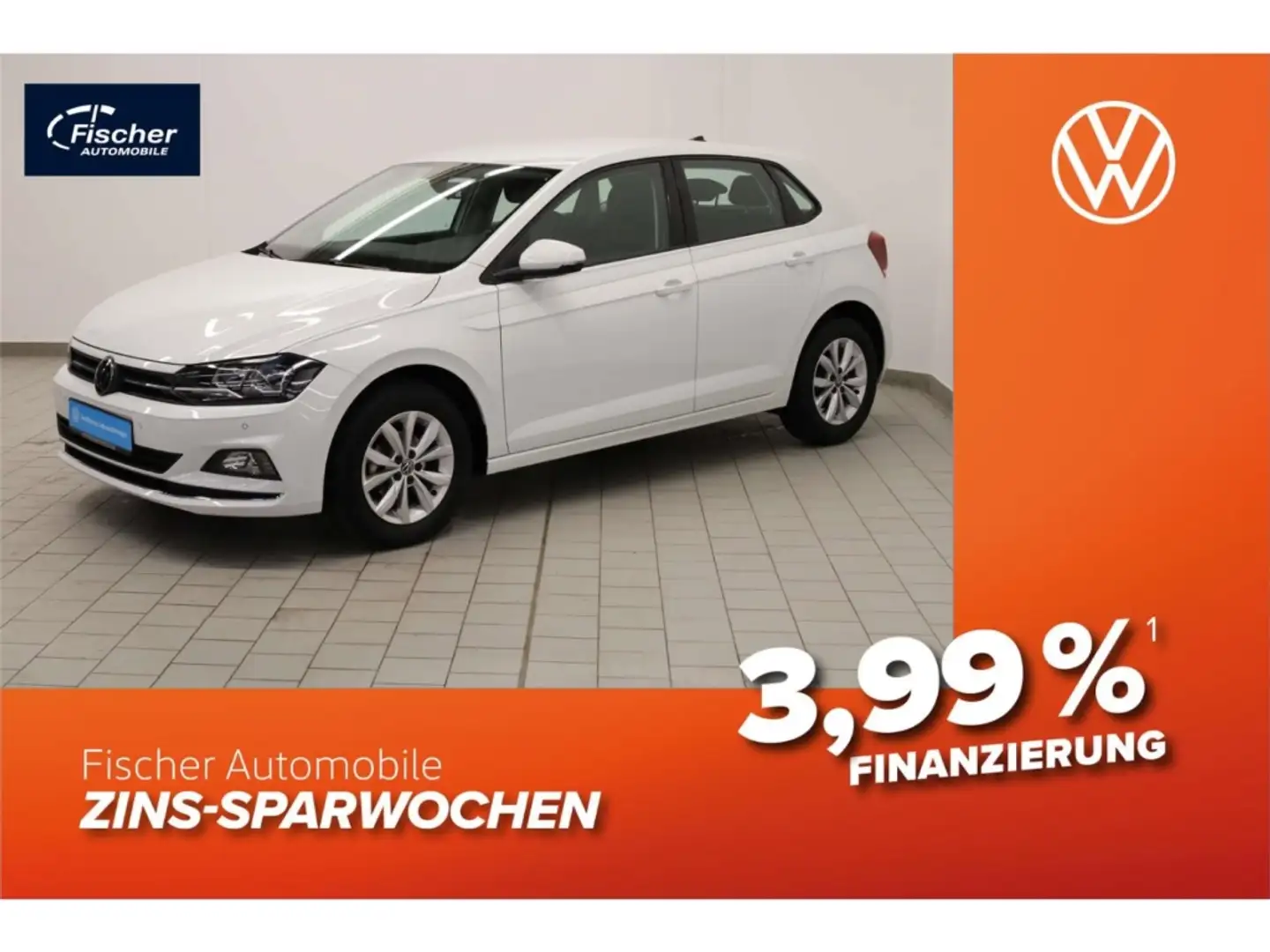 Volkswagen Polo 1.0 TSI Highline DSG Alu/RFK/PDC/DAB+/SH Weiß - 1