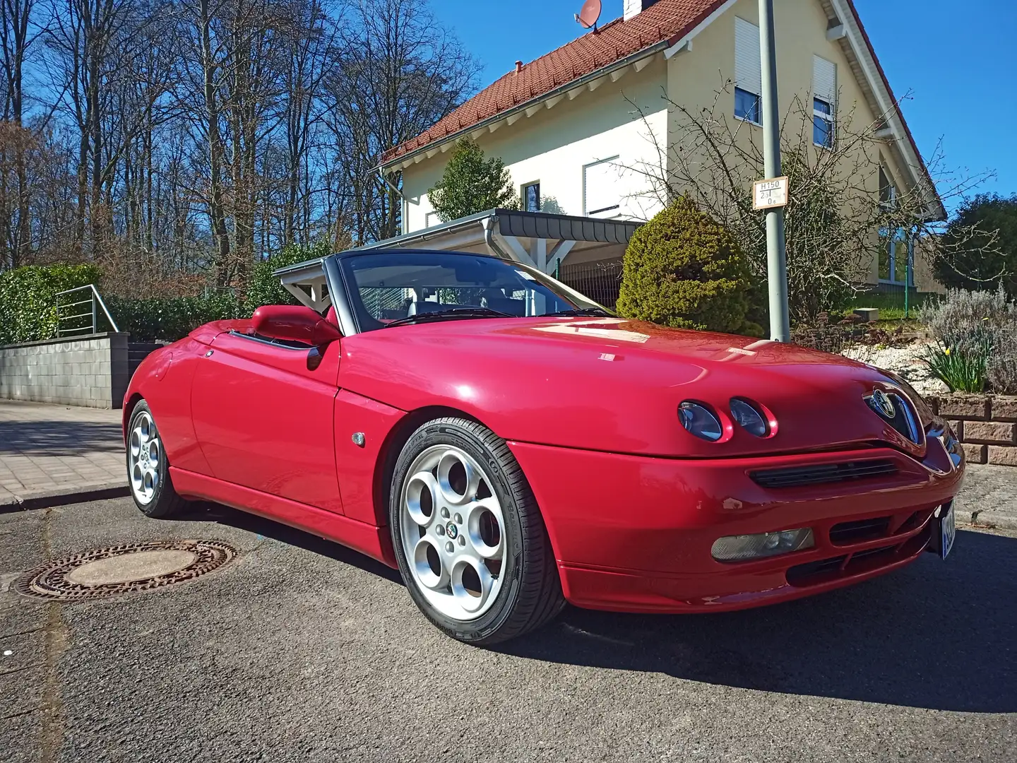 Alfa Romeo Spider Spider+2.0+Twin+Spark+L Piros - 2