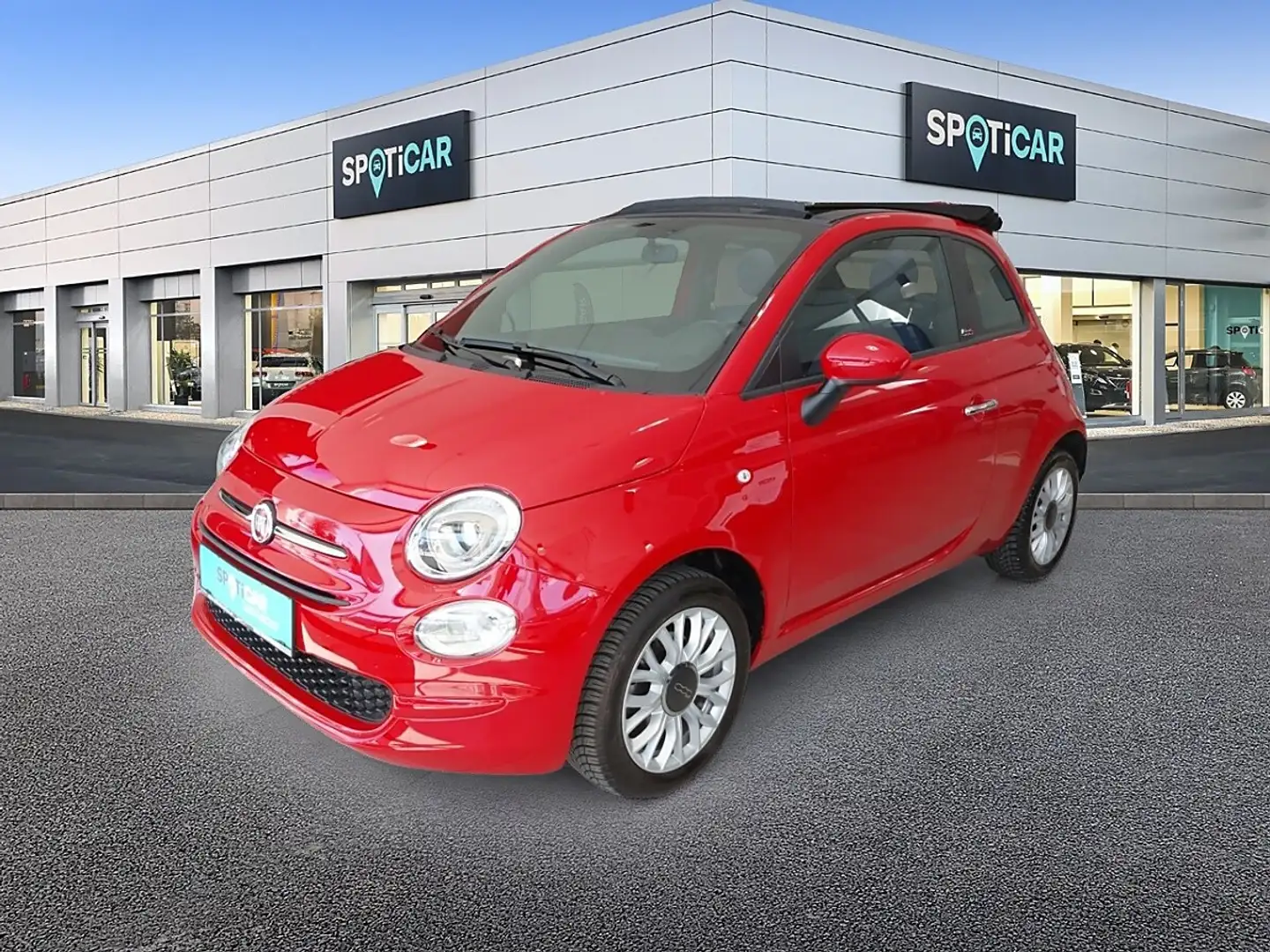 Fiat 500C Rot - 1