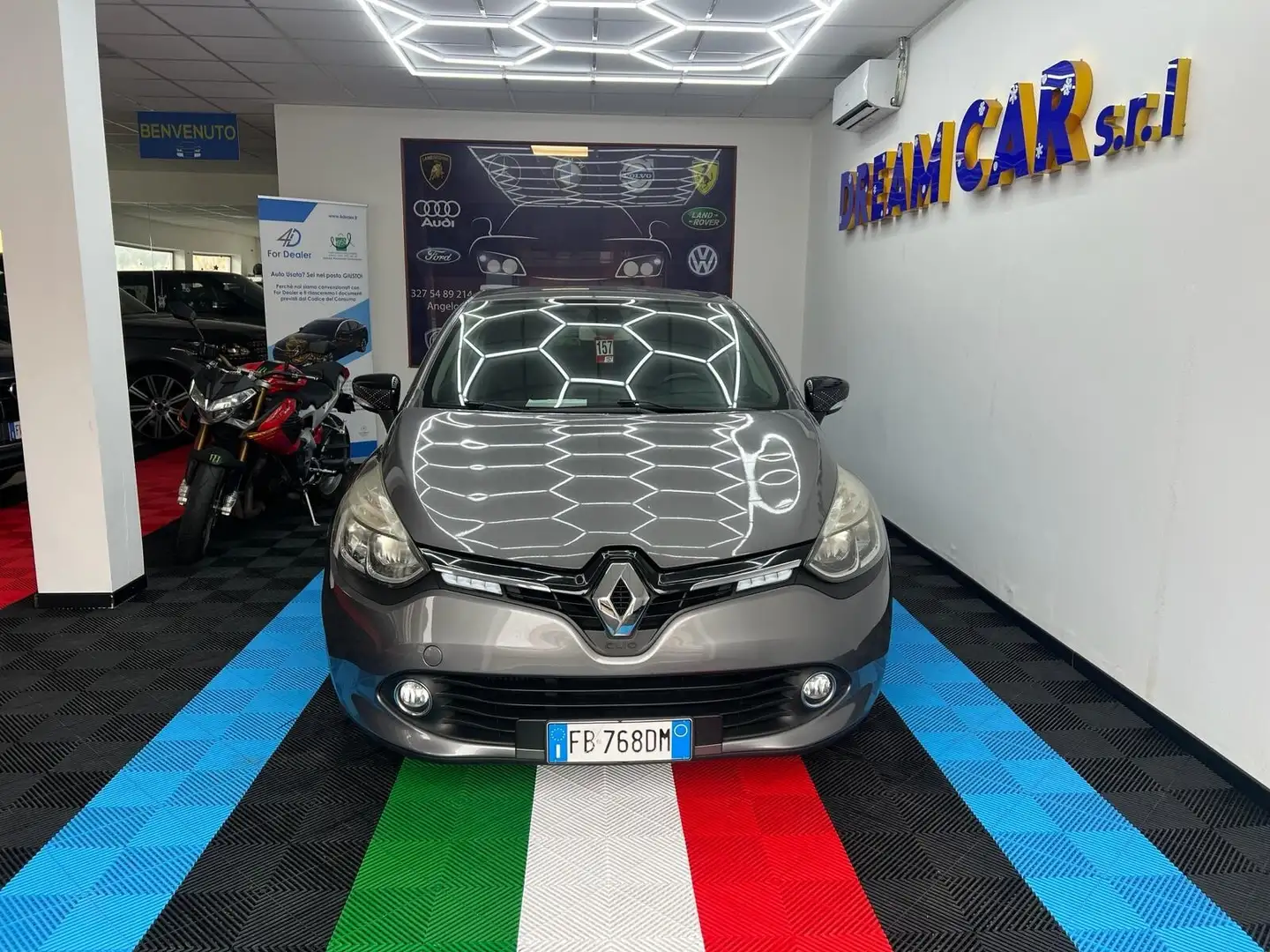 Renault Clio 1.5 dCi 8V 90CV Start&Stop 5 porte GT Line Grigio - 2