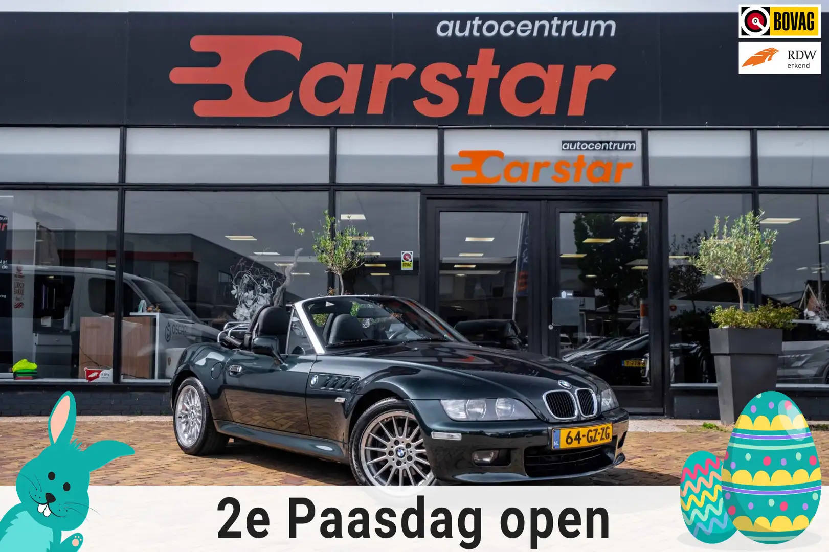 BMW Z3 Roadster 2.2i Sport Line|Wide Body|Nap| Verde - 1
