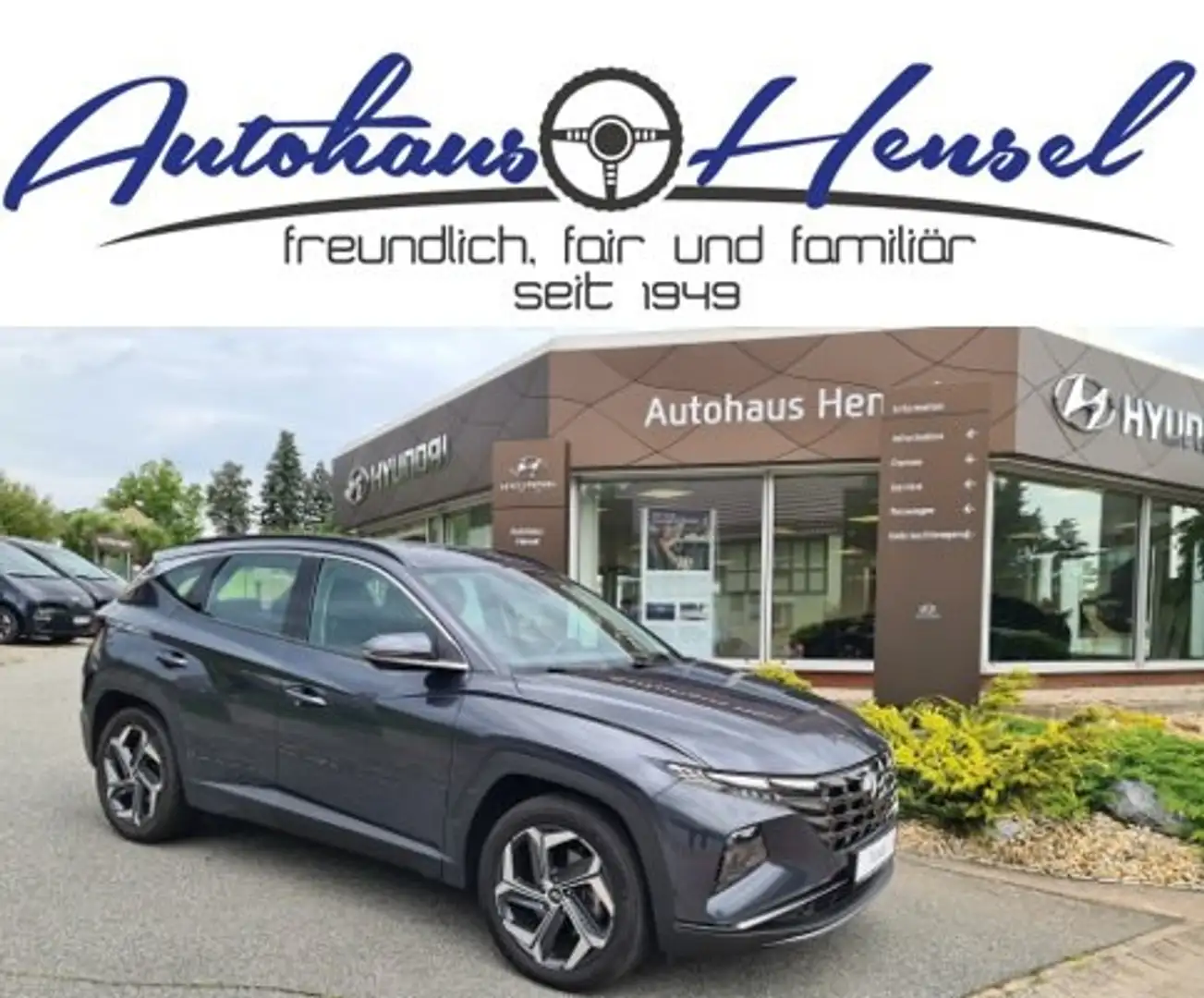 Hyundai TUCSON Basis Plug-In Hybrid 4WD Gris - 1