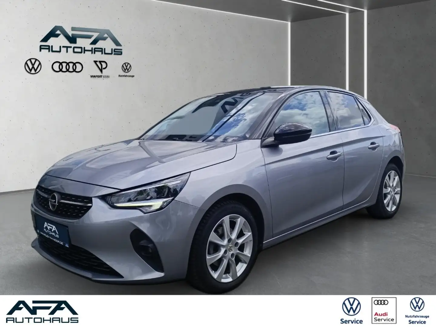 Opel Corsa F 1.2 Elegance LED*RFK*PDC*SHZ Gris - 1