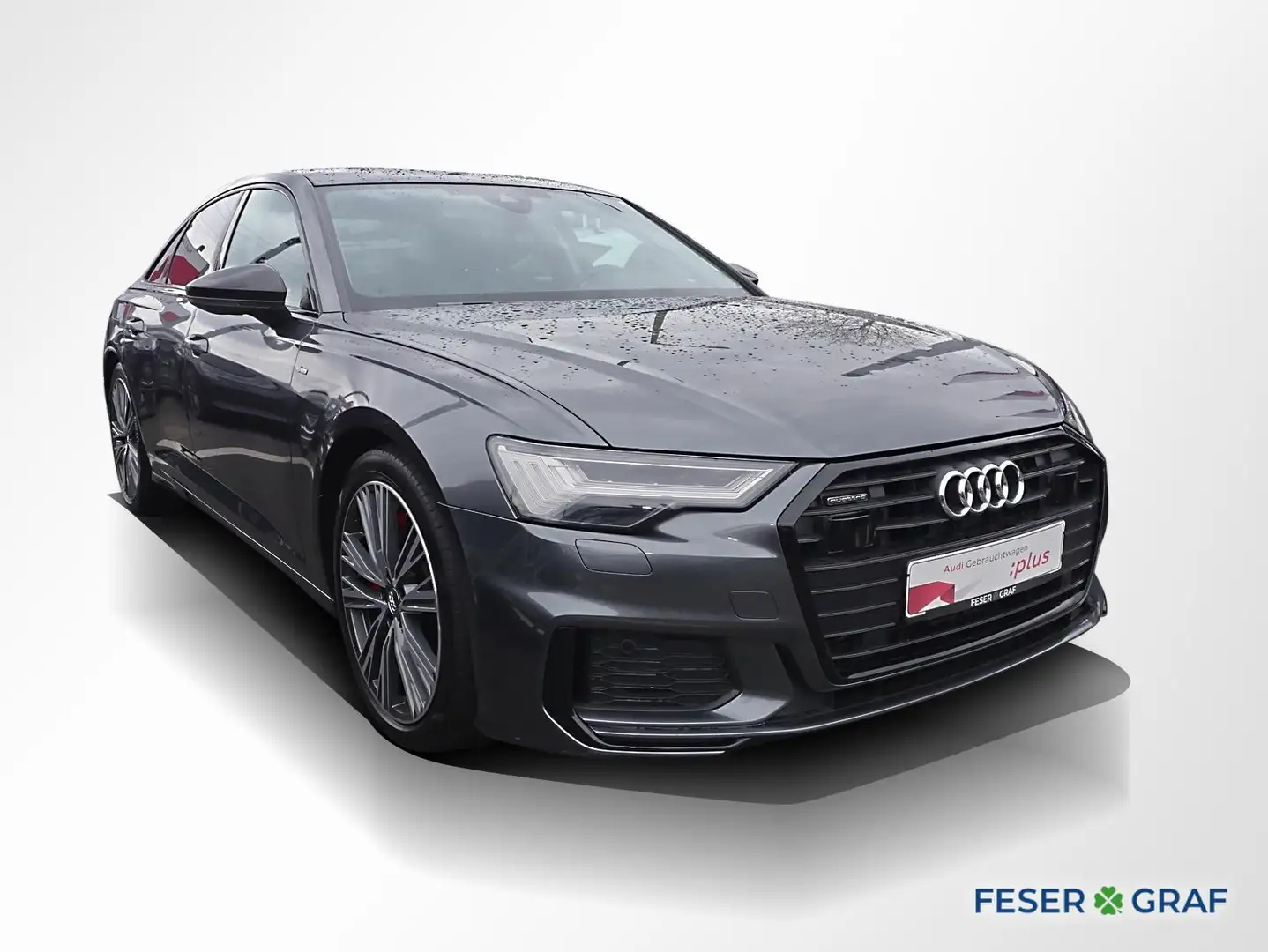 Audi A6 Lim. 55 TFSI e qu. S line AHK Matrix Pano Grau - 2