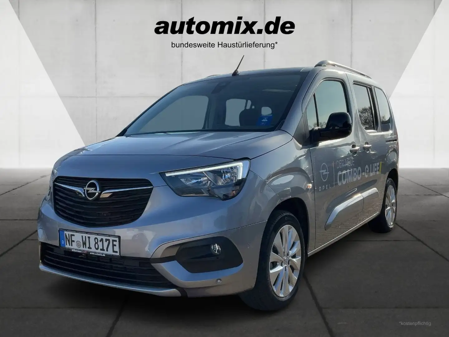 Opel Combo Life Ultimate Elektro ParkAss.el.Schiebe Gris - 1
