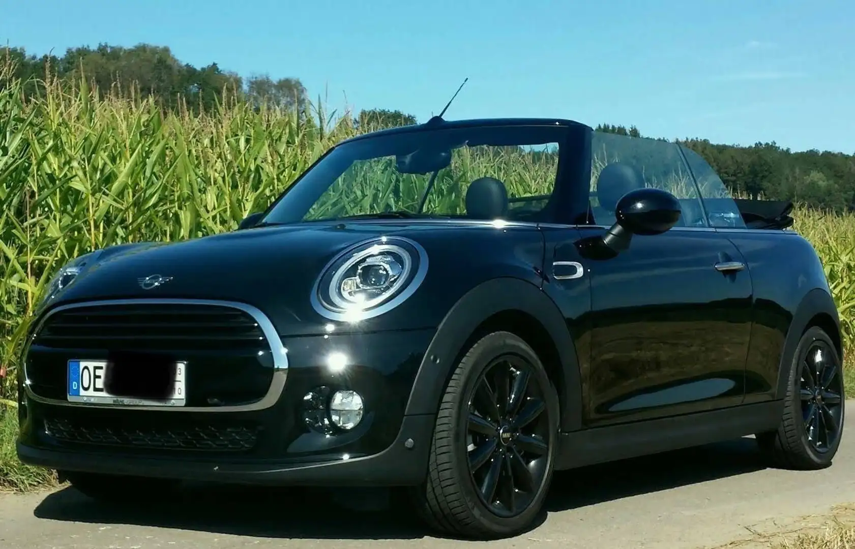MINI Cooper Cabrio Cabrio Sommerfahrzeug, wenig Kilometer Schwarz - 1