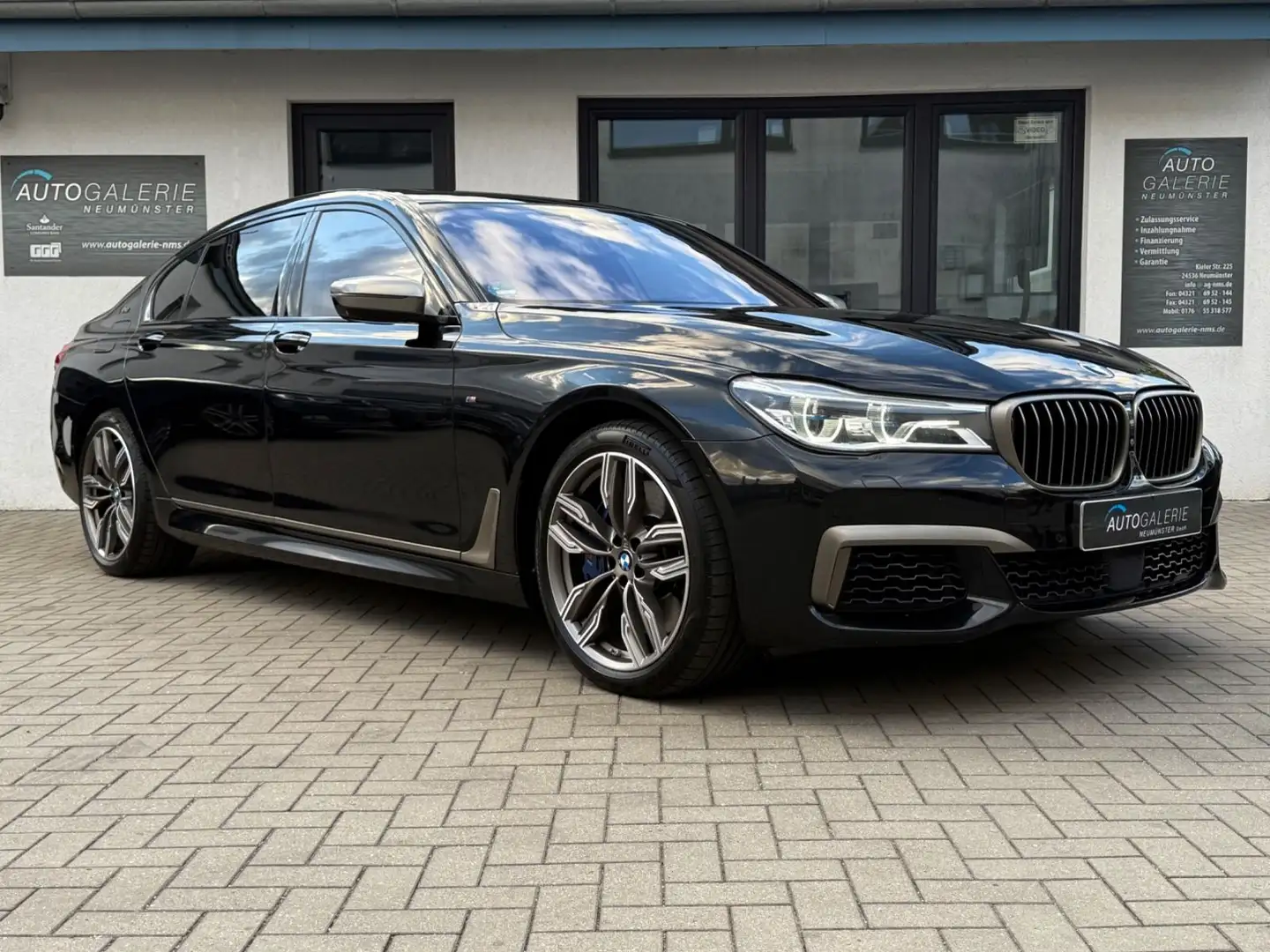 BMW 760 L i xDrive V12°Vollausstattung Černá - 2