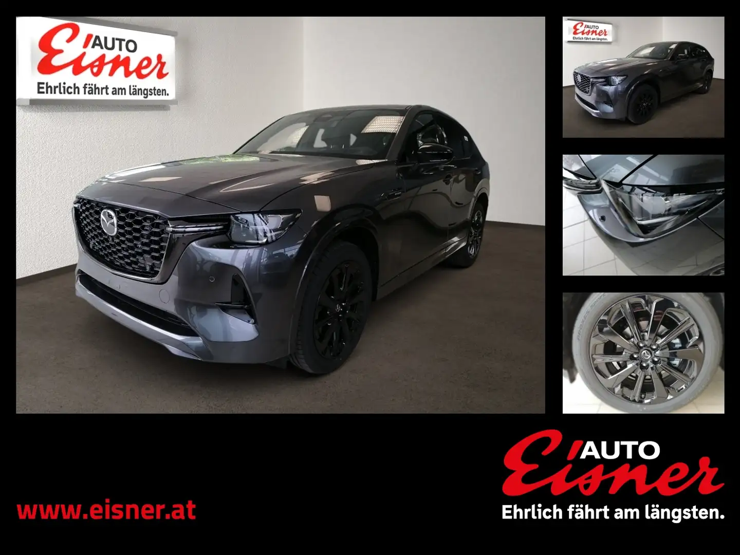 Mazda CX-60 D254 AWD HOMURA PLUS 6 Zylinder Gris - 1
