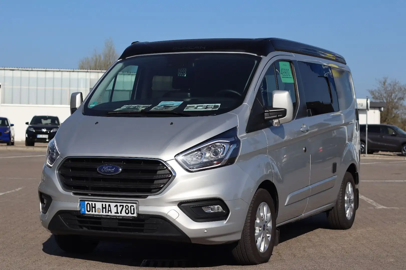 Ford Transit Custom Silber - 1