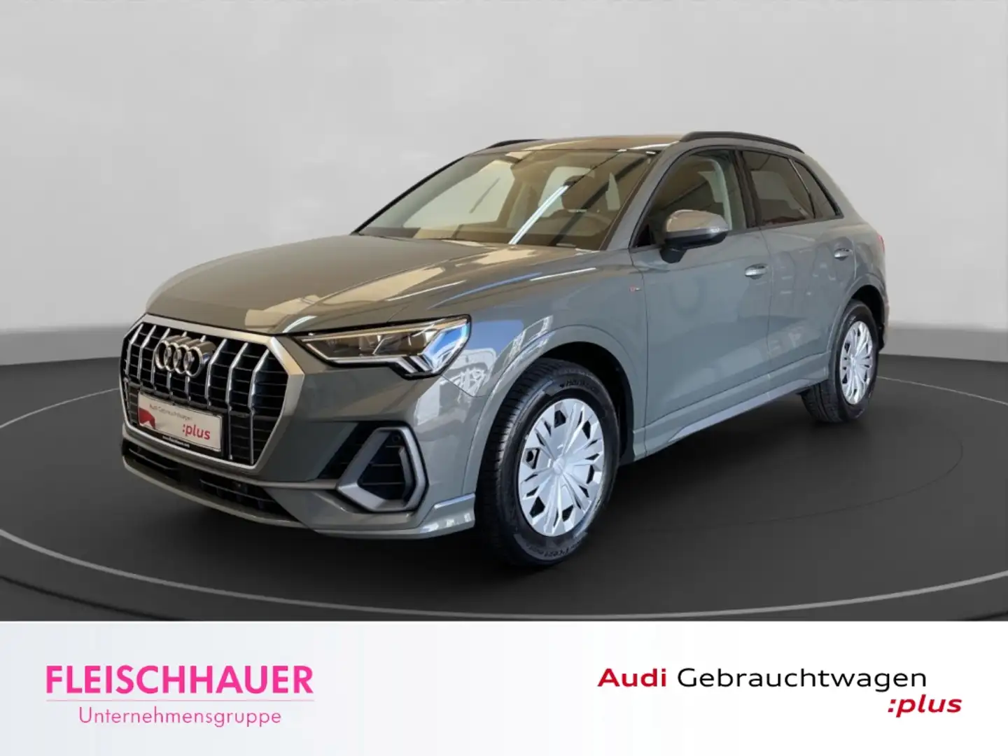 Audi Q3 35 TFSI S line StandHZG AHK-klappbar Navi Digitale Grau - 1