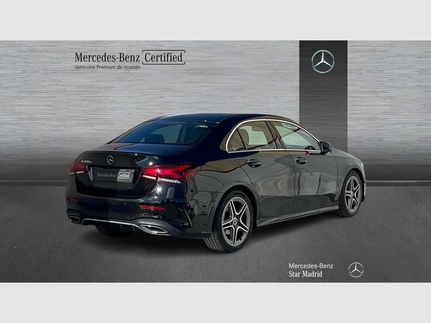 Mercedes-Benz A 200 200d Sedán 8G-DCT Negro - 2