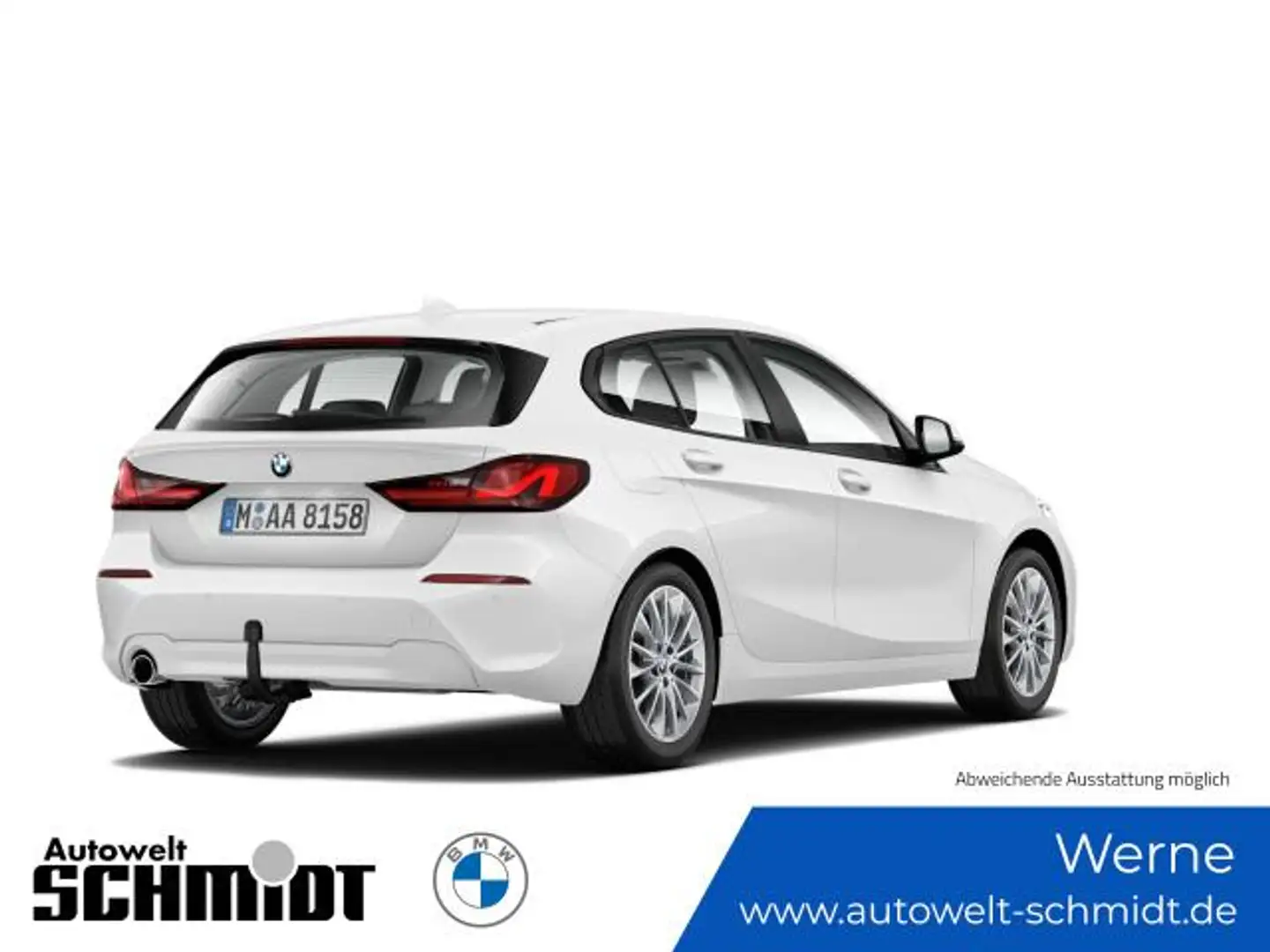 BMW 116 i Advantage / NP= 36.830,- / AHK / LED / Weiß - 2