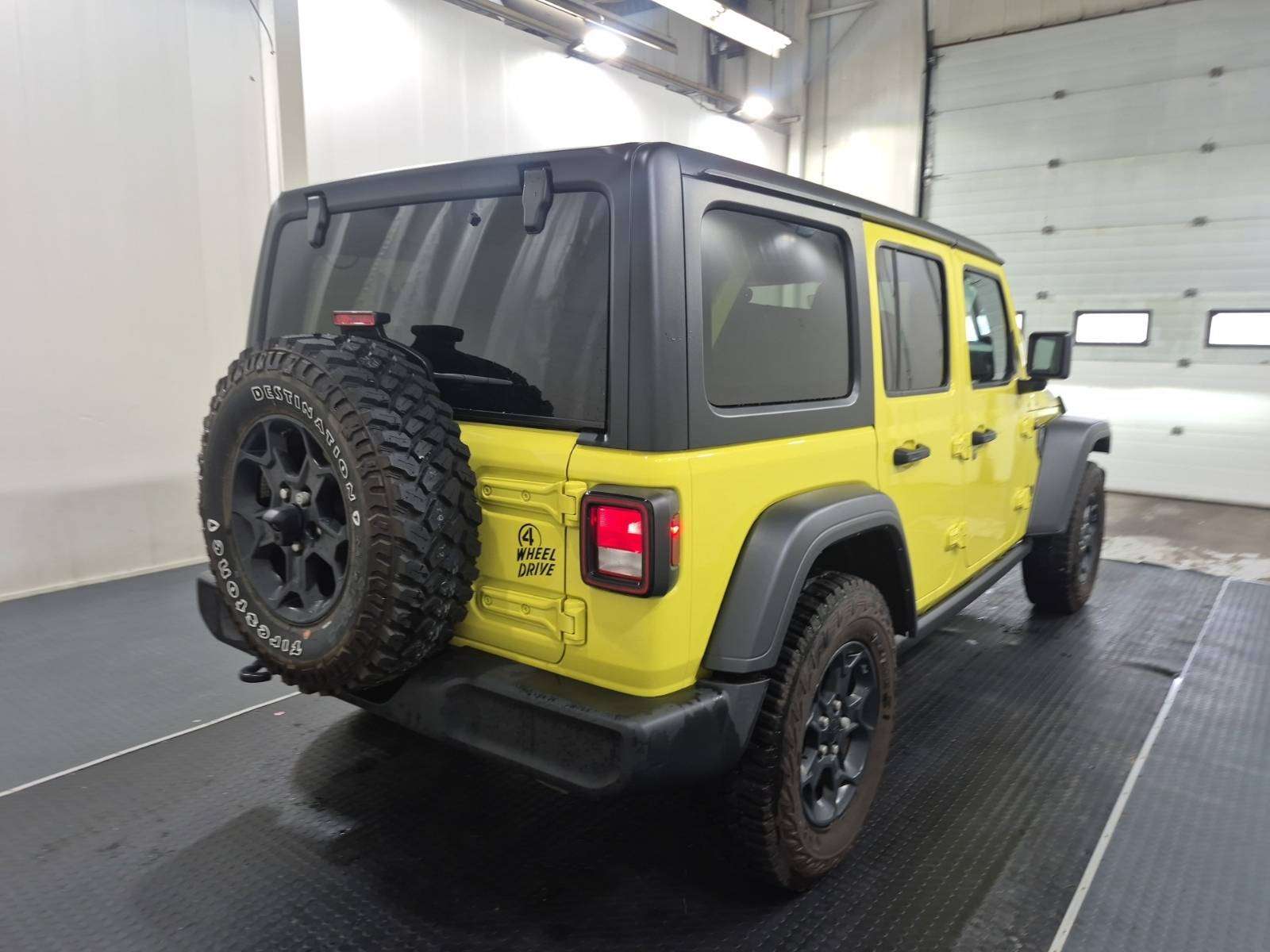 used 2023 Jeep Wrangler car, priced at $39,526