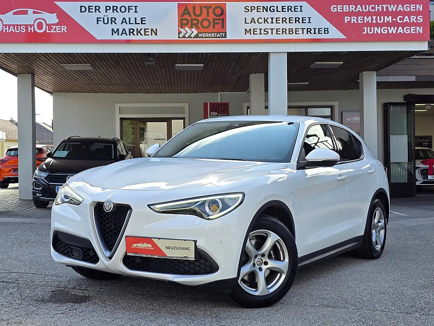 Alfa Romeo Stelvio 2.2 JTDM Super 2WD *Bremsen NEU, RF-Kamera, Mem... Weiß - 1