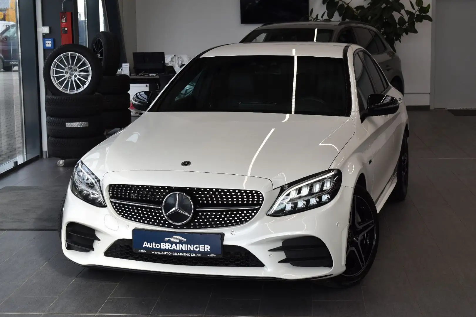 Mercedes-Benz C 300 de Limo 9G-tronic AMG-Line LED~WideS~HeadUp White - 1