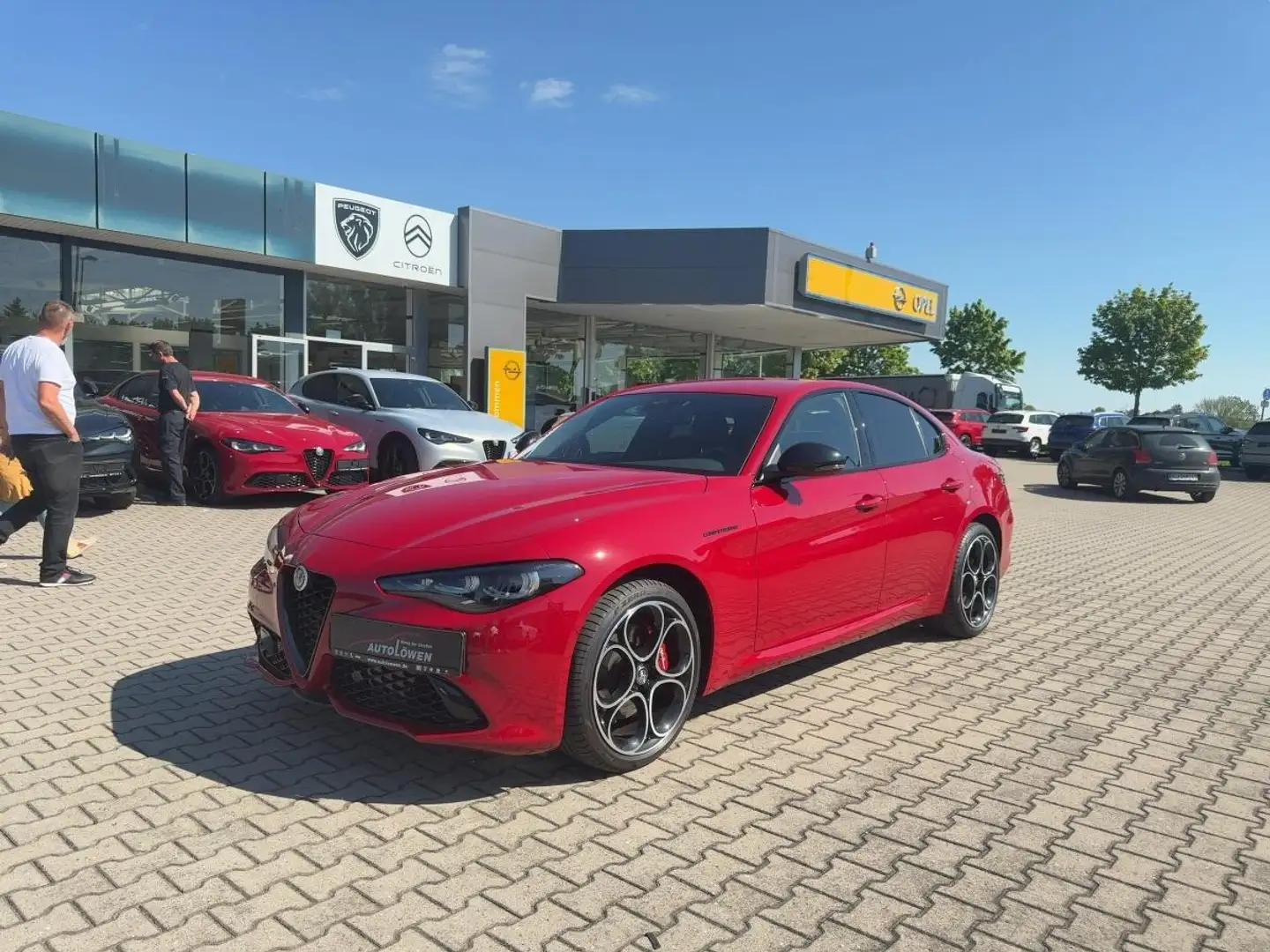 Alfa Romeo Giulia 2.0 Turbo 16V Competizione Q4 (EURO 6d) Rot - 2